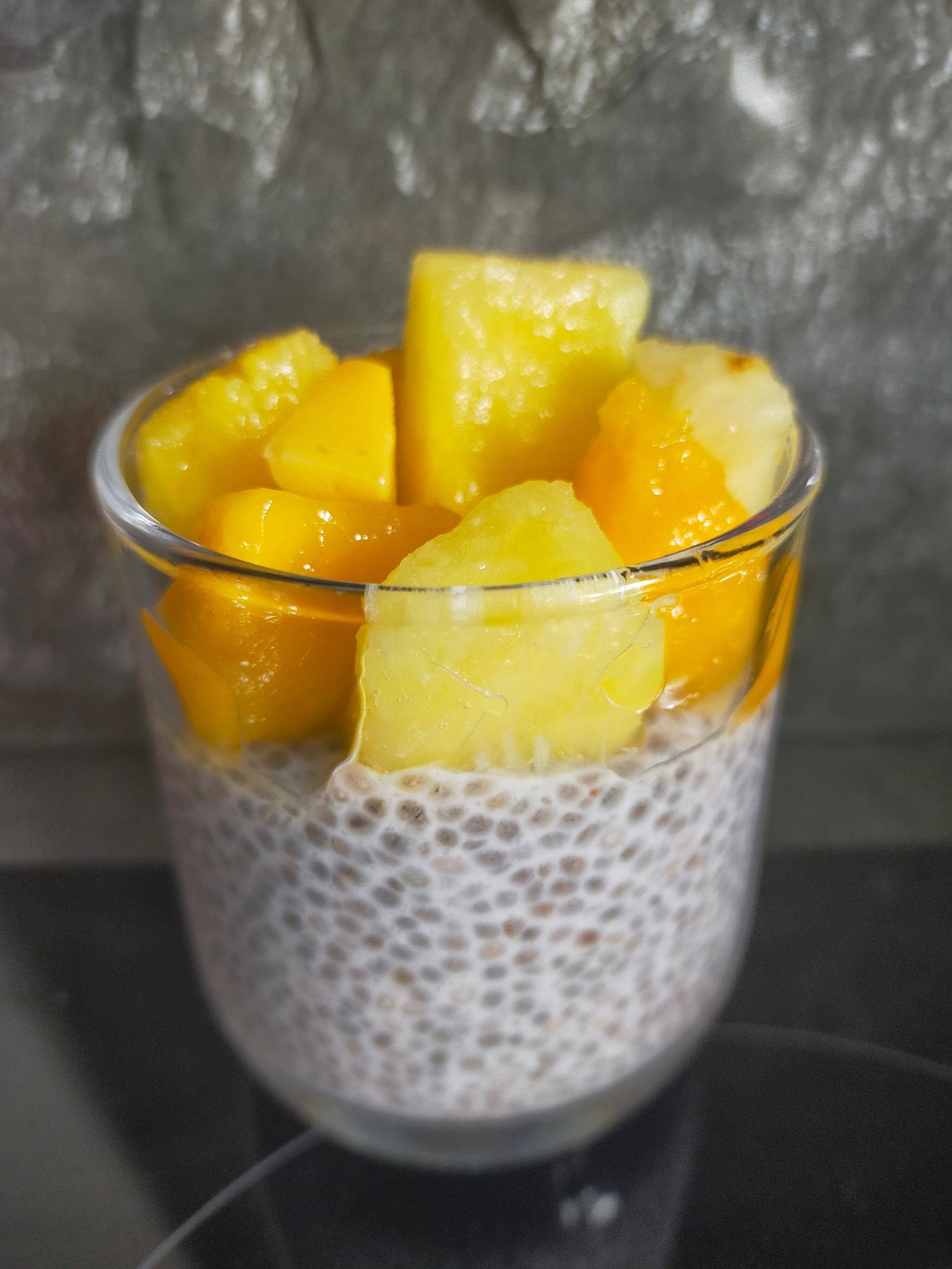 Pudding de chia coco et annanas - Recepten Companion Connect XL | Moulinex