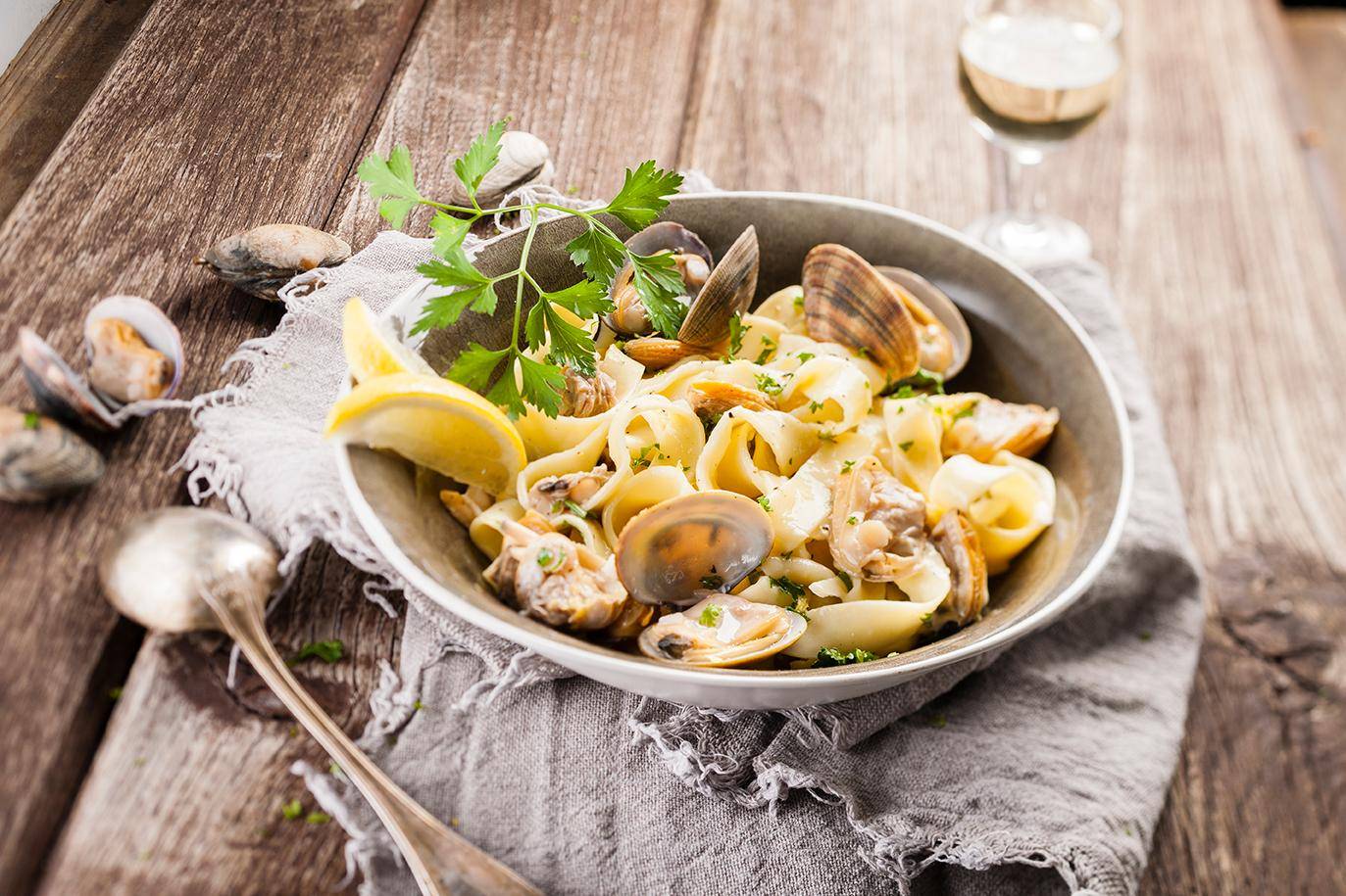 Linguini alla vongole - Recette Cookeo | Moulinex