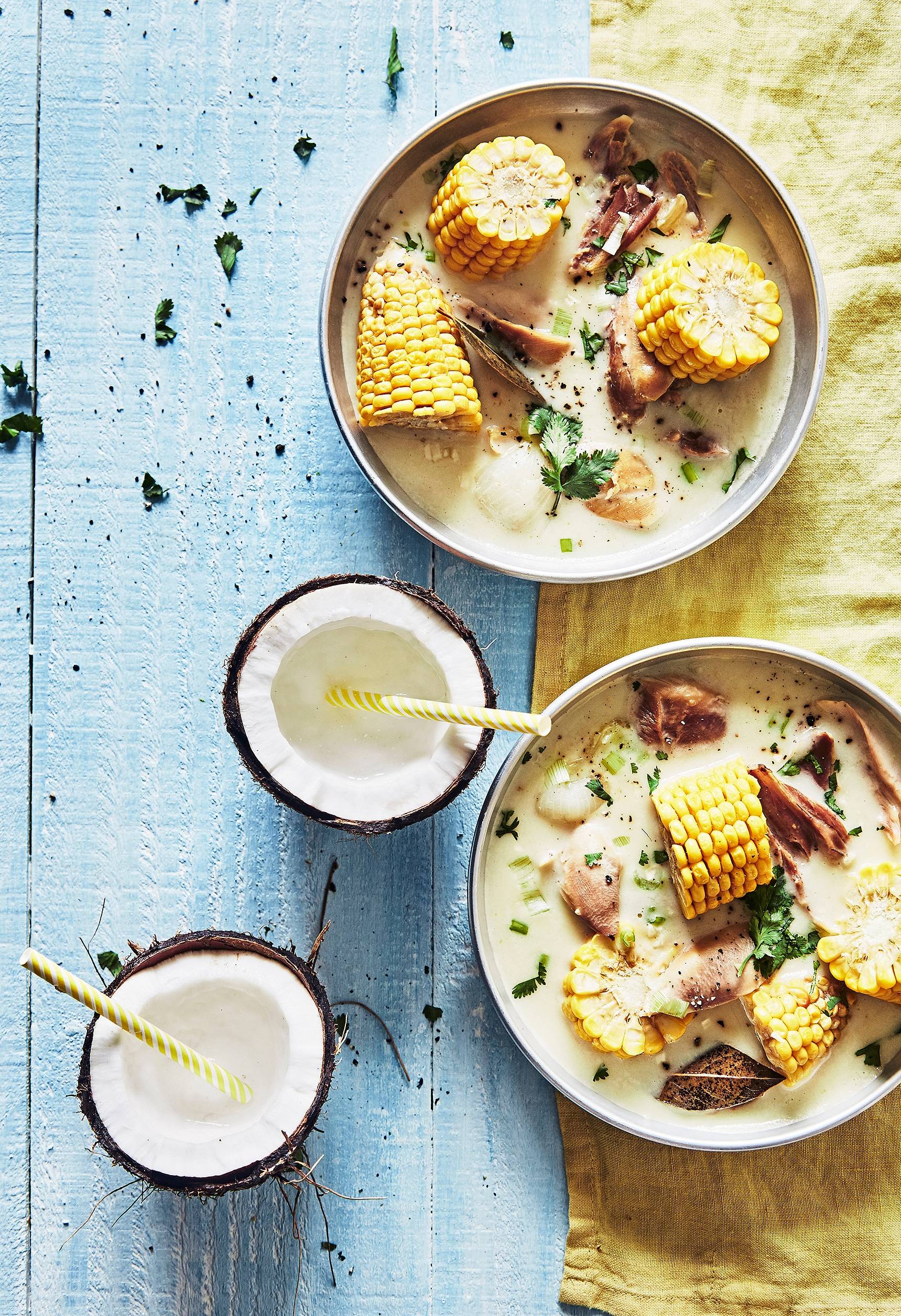 Crème de maïs et coco - Recette Cookeo | Moulinex