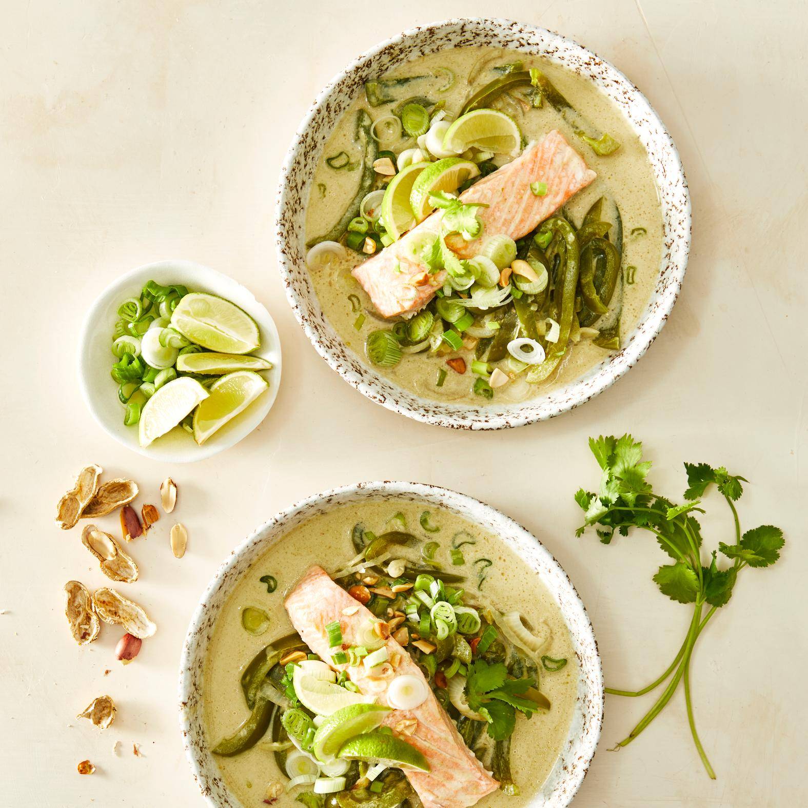 Curry vert au saumon - Recepten Cookeo | Moulinex