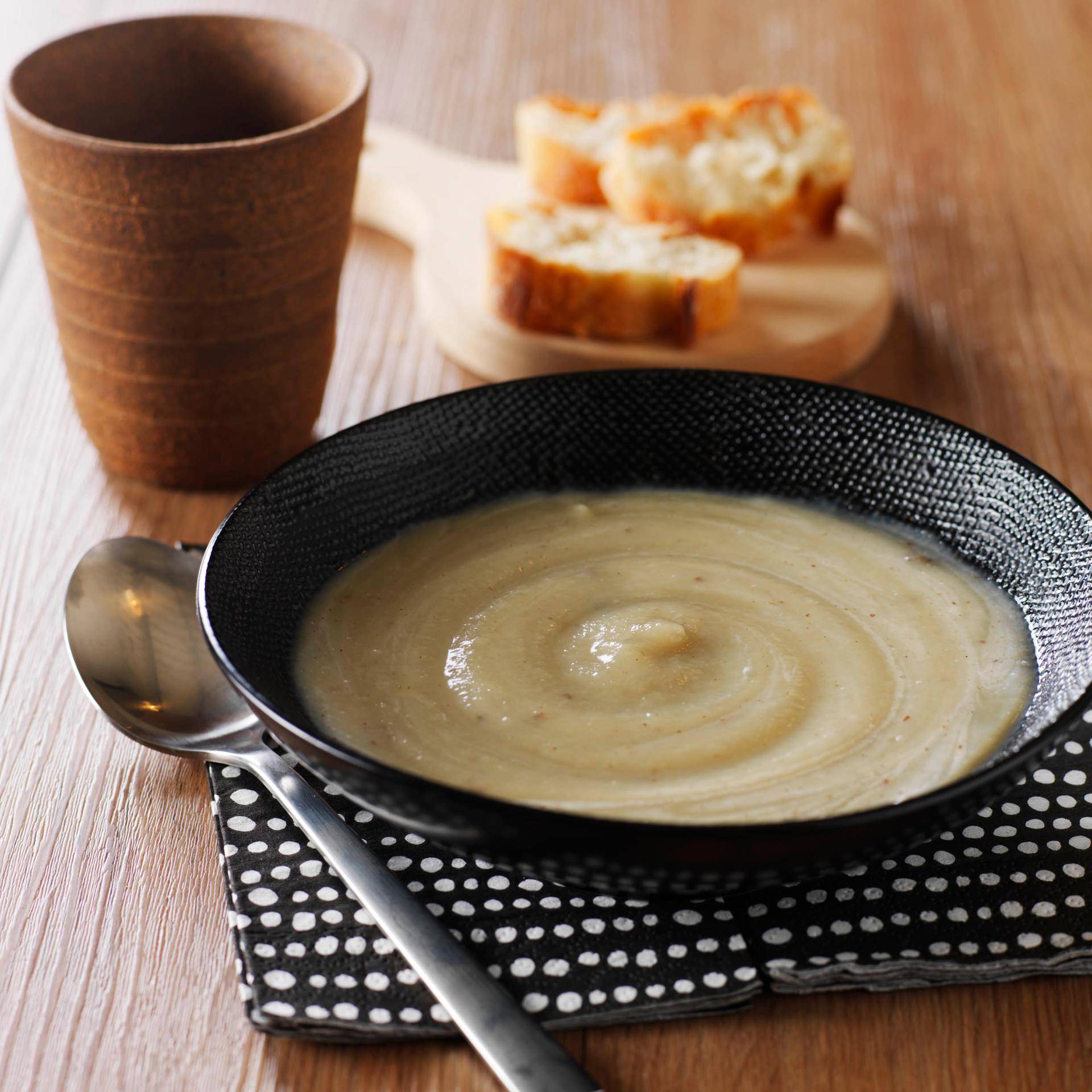Crème de topinambours aux cèpes - Recette Companion | Moulinex