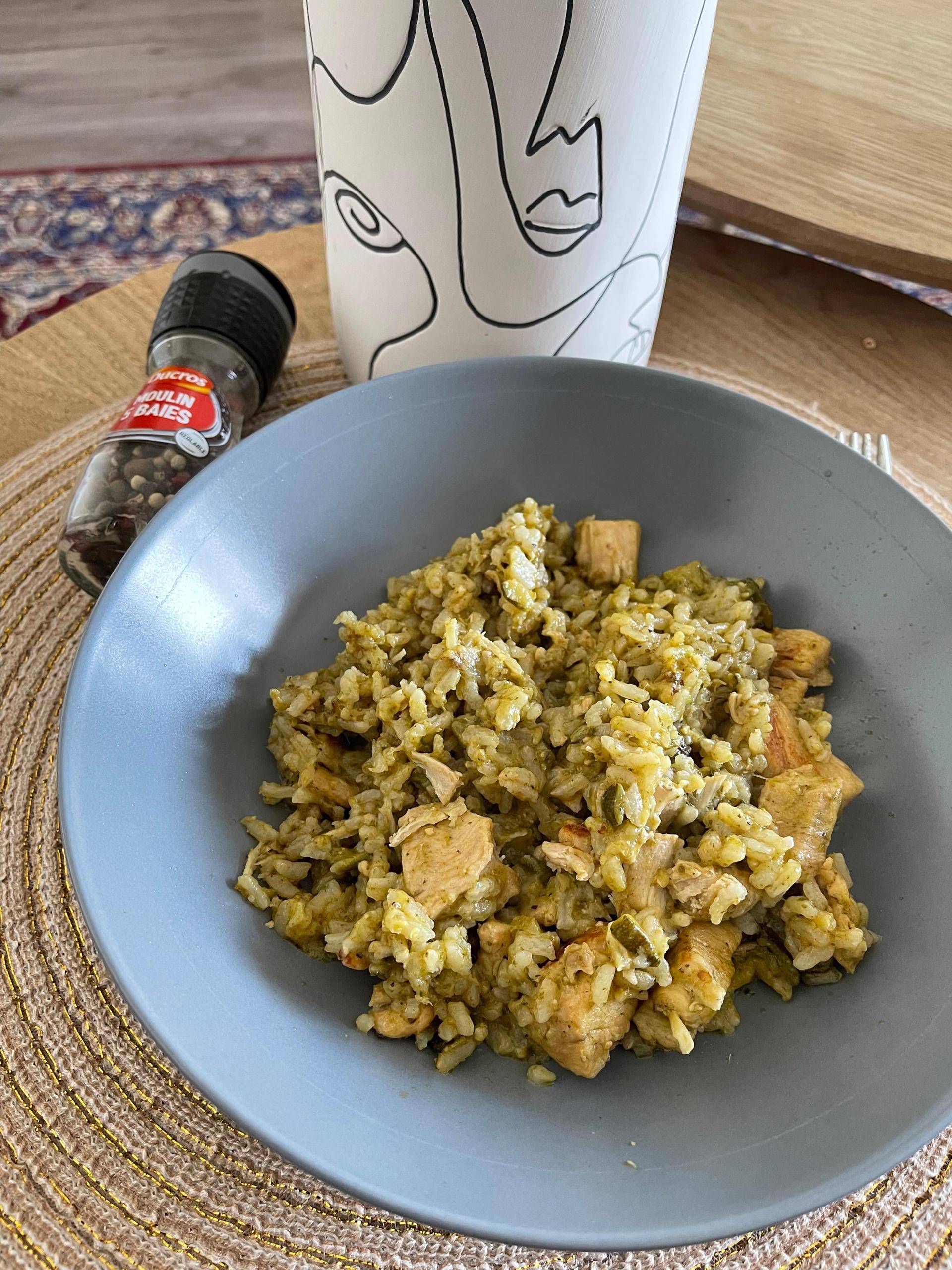Poulet courgette pesto verde - Recette Cookeo | Moulinex