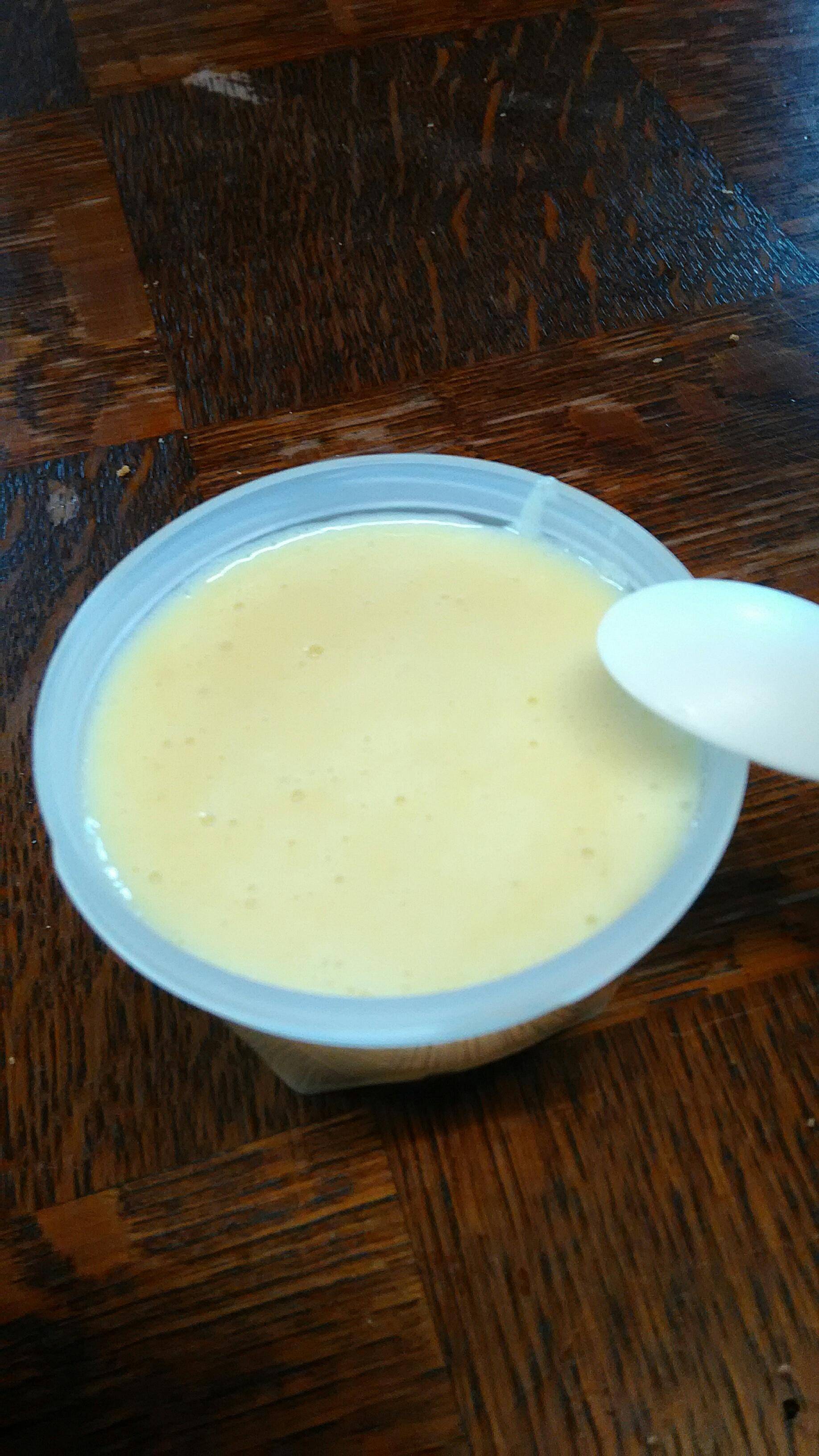 Crème au bonbon banane pour bébé - Recette Companion | Moulinex