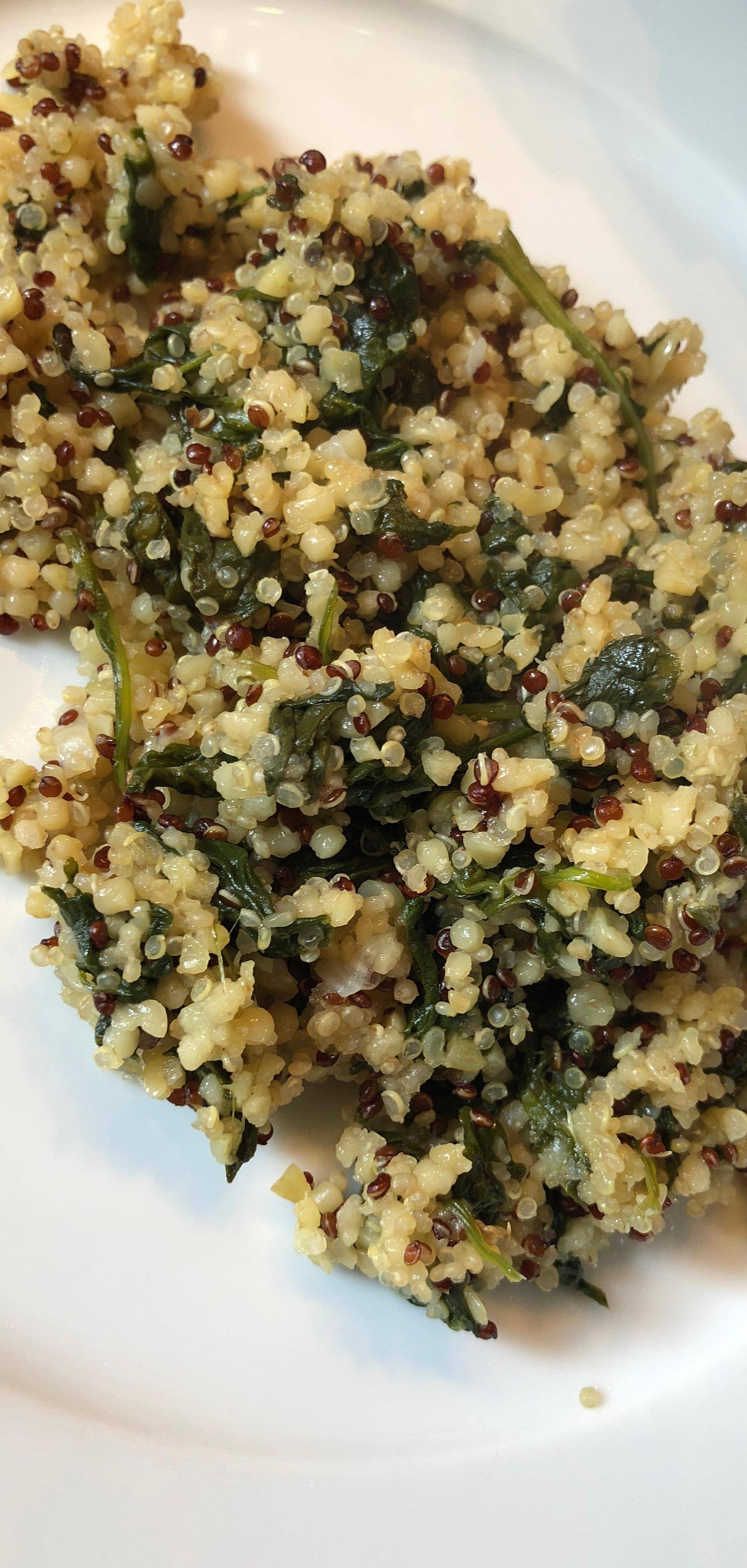 Quinoa gourmand aux épinards - Recette Cookeo | Moulinex