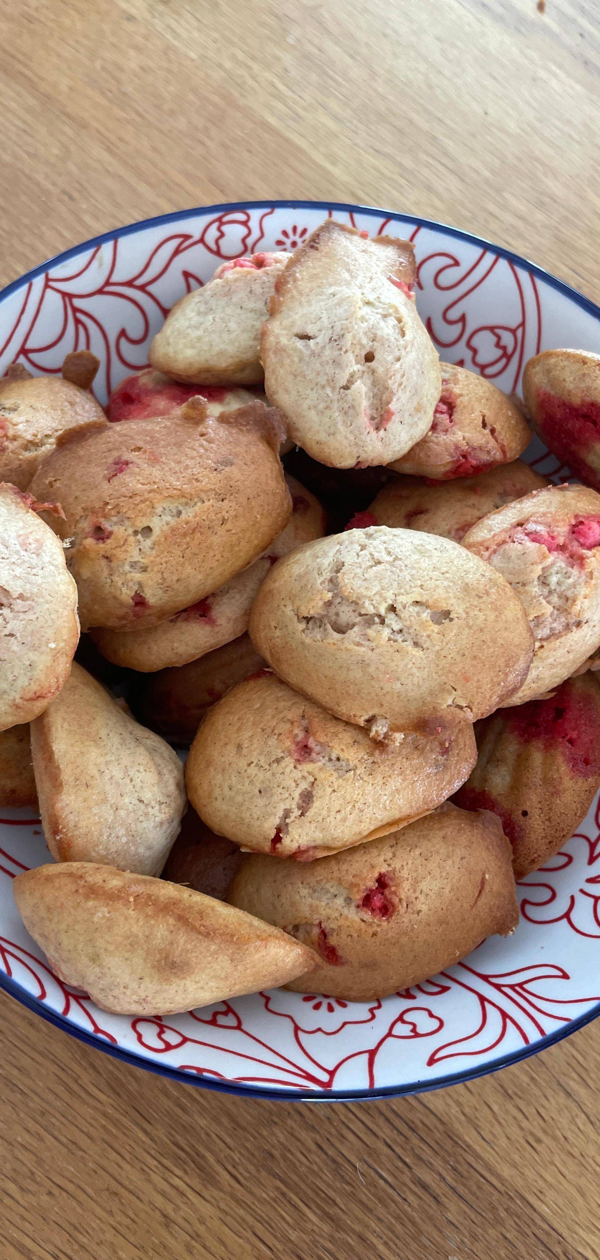 Madeleine au pralines roses - Recette Companion XL | Moulinex
