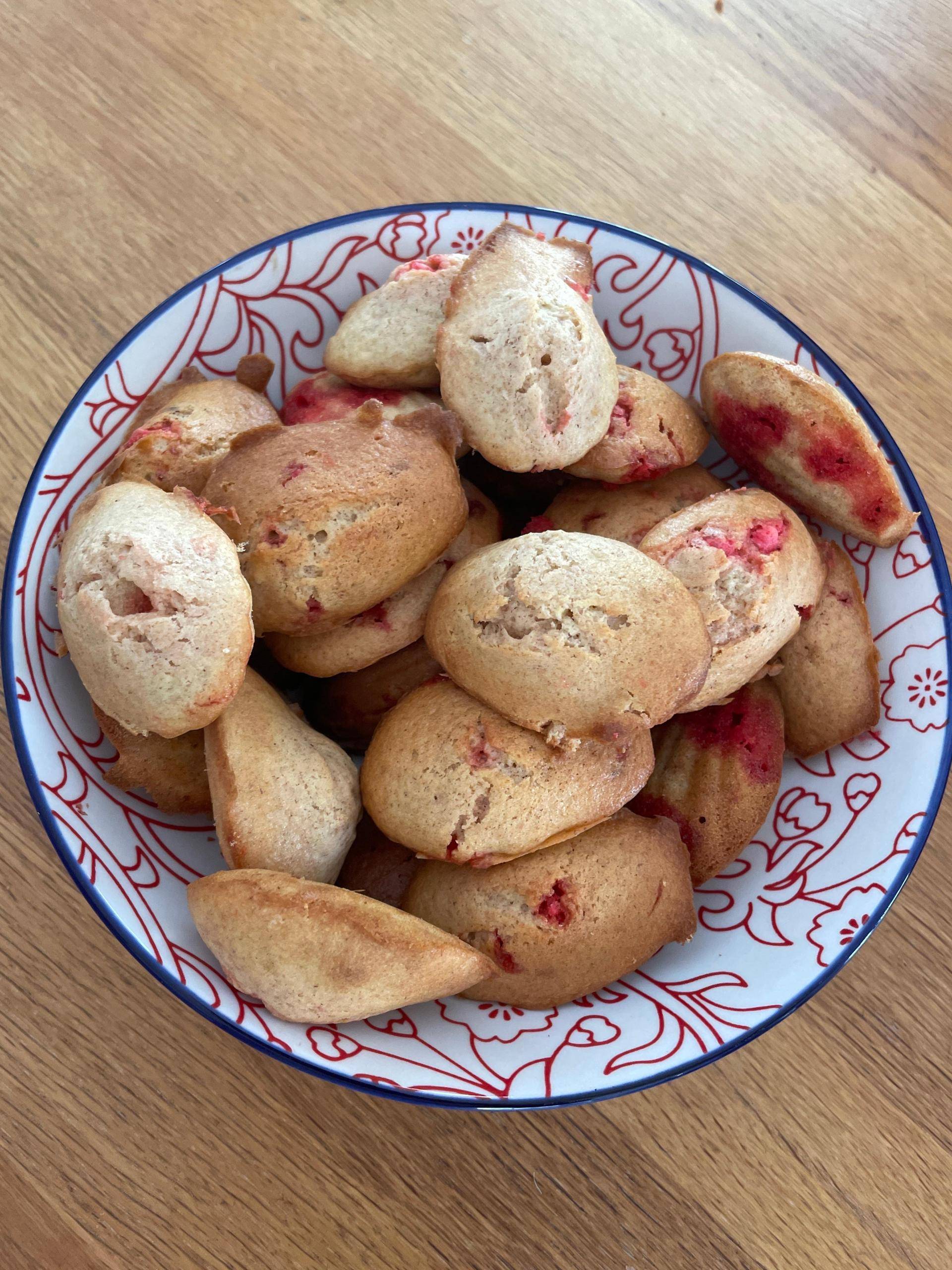 Madeleine au pralines roses - Recette Companion XL | Moulinex