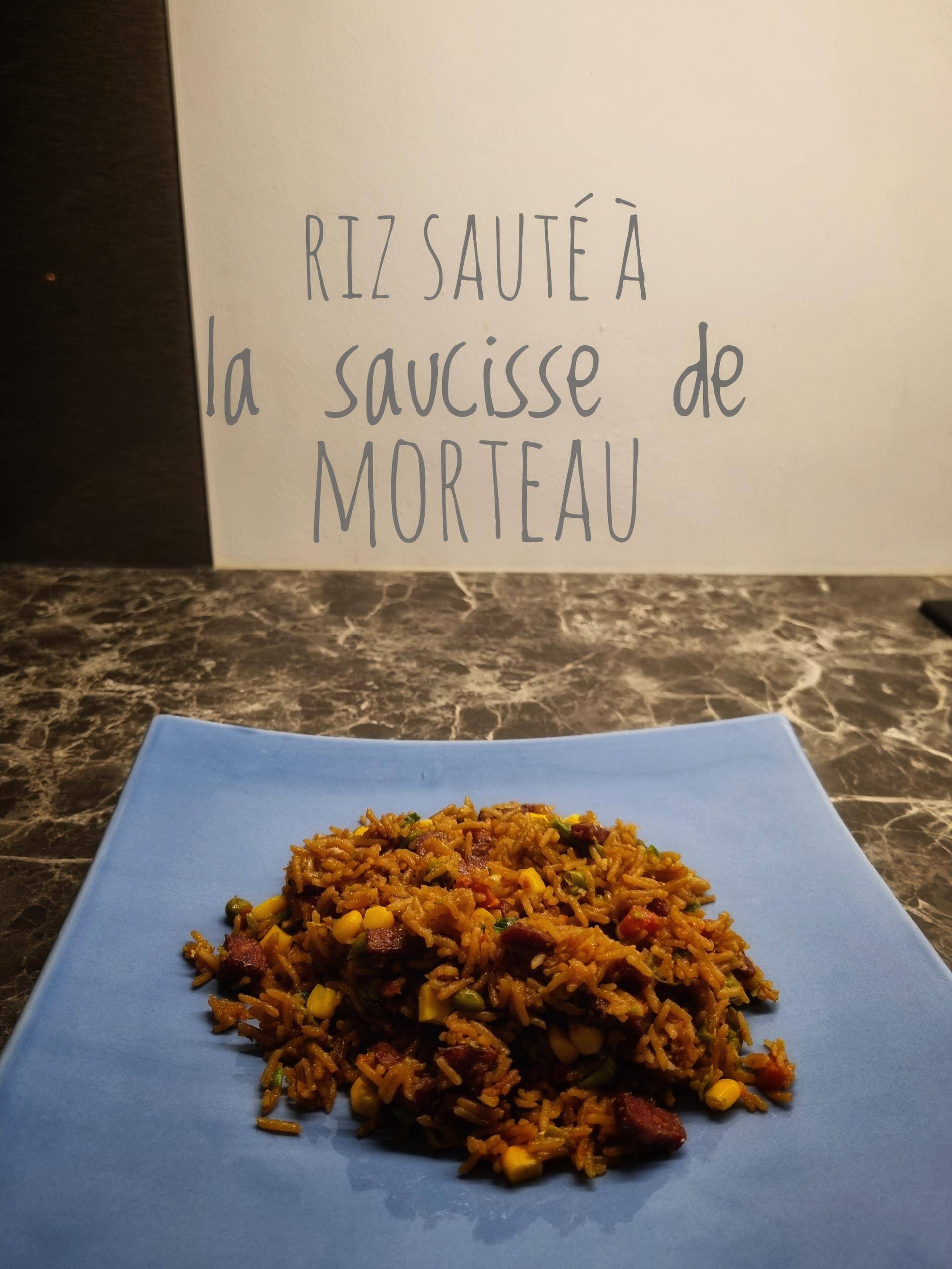 Riz sauté à la saucisse de morteau - Recepten Cookeo V3 | Moulinex
