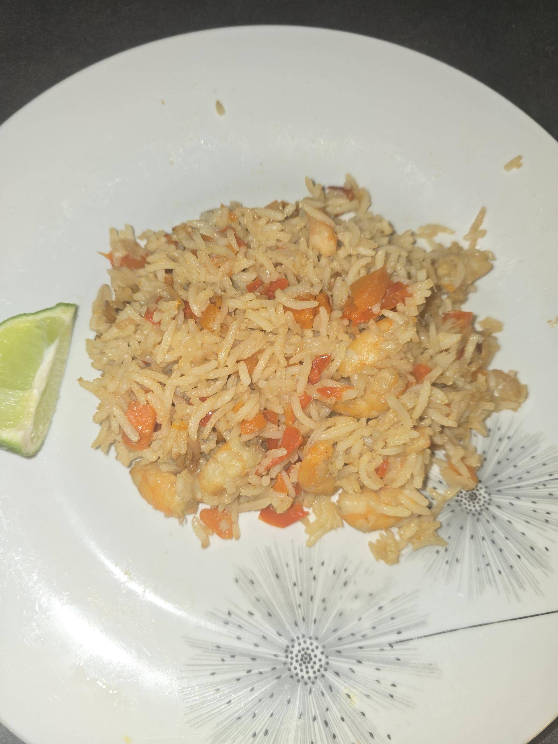 Riz sauté aux crevettes et legumes - Recette Cookeo V3 | Moulinex