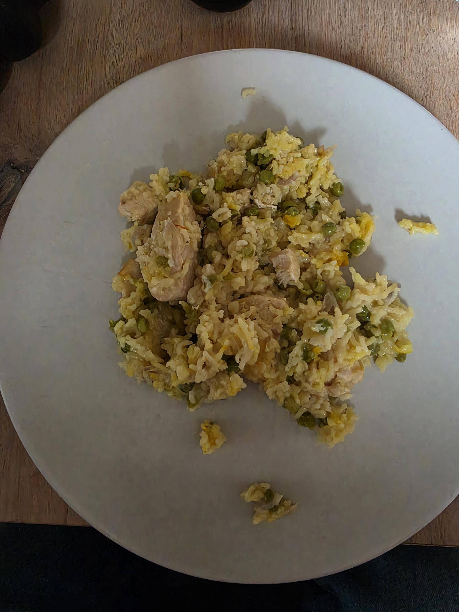 Riz pilaf petits pois au poulet - Recette Cookeo Infinity Autostir | Moulinex