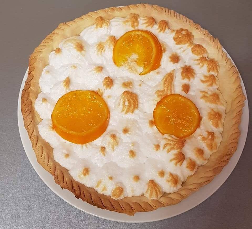 Tarte à l'orange meringuée - Recette Companion | Moulinex