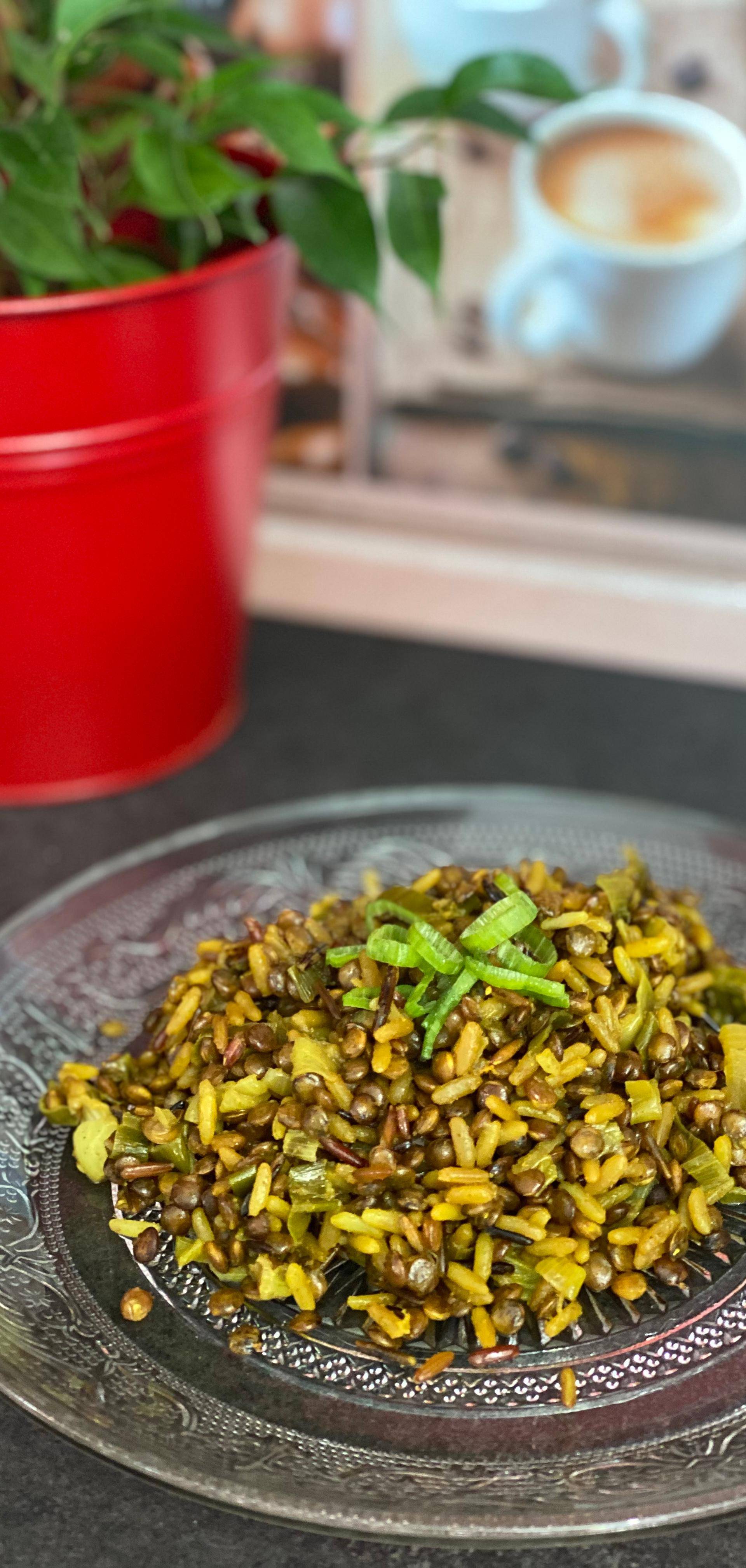 Riz aux lentilles à la Libanaise - Recette Cookeo | Moulinex
