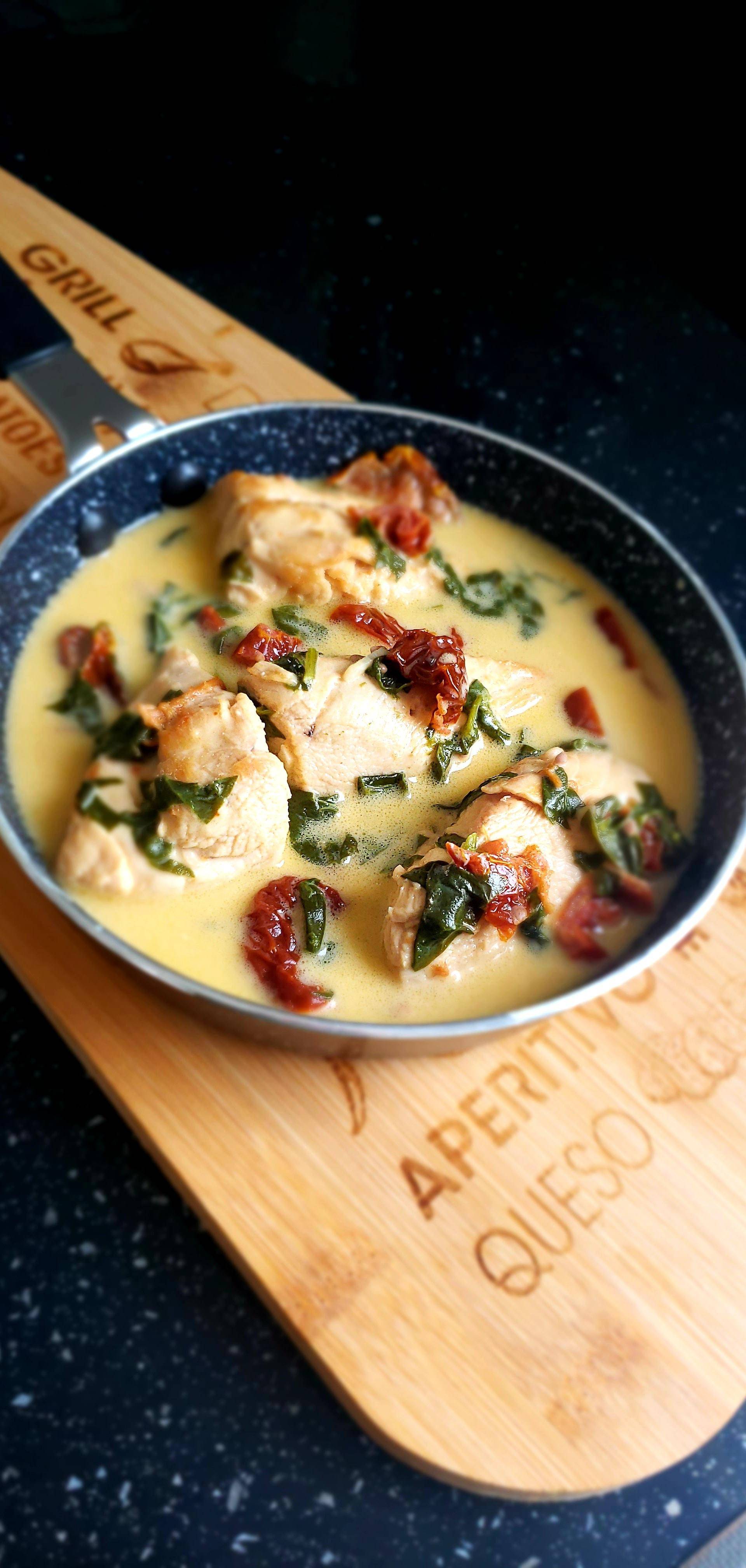 Blancs de poulet à la toscane - Recette Companion Connect XL | Moulinex