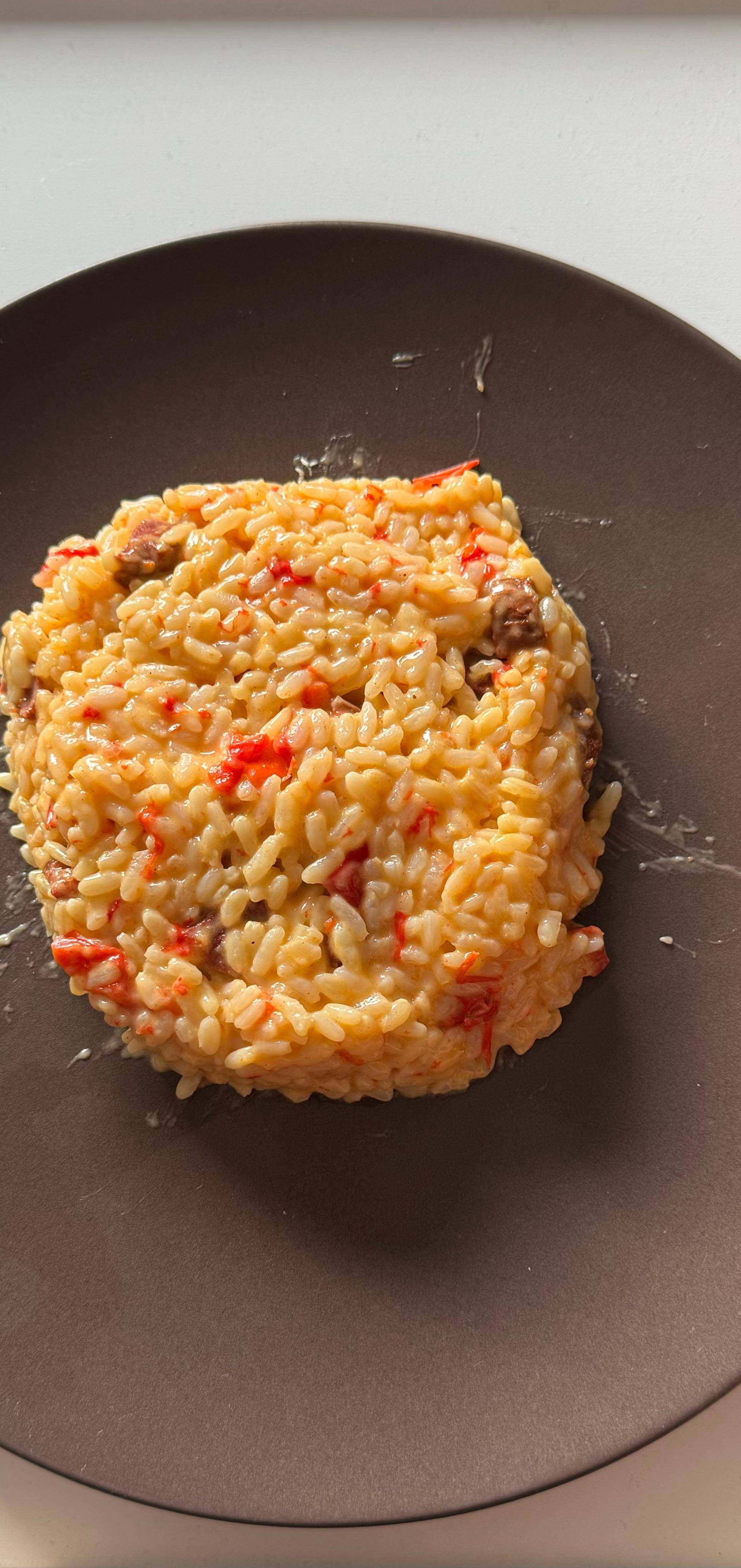 Risotto chorizo à la So’ ( halal ou pas) - Recette Cookeo | Moulinex