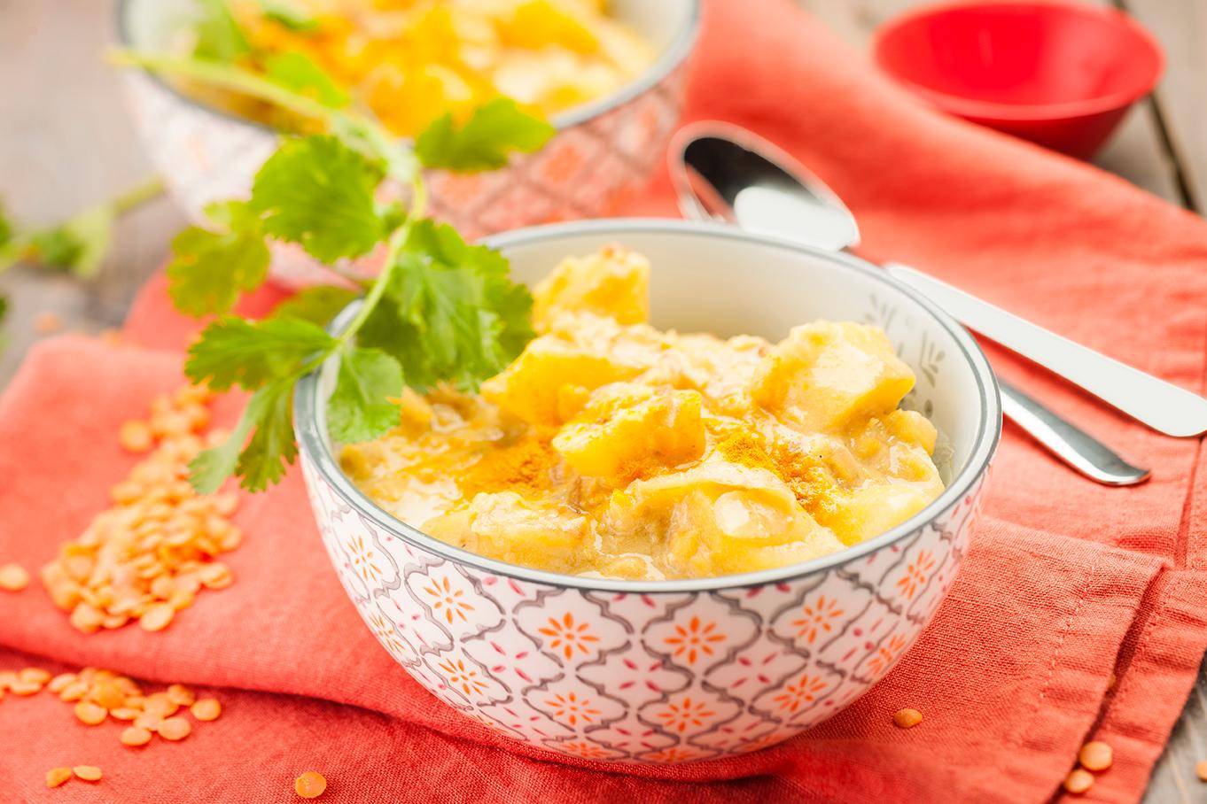 Pommes de terre à l'indienne - Recette Cookeo | Moulinex