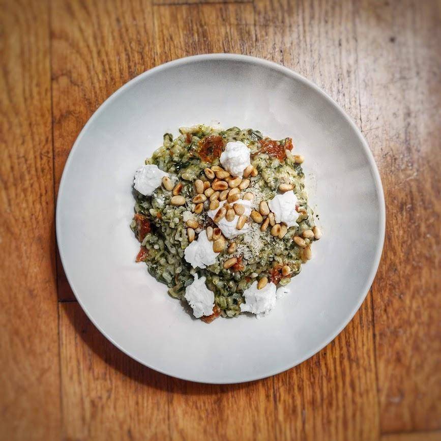 Risotto épinards chèvre tomates séchées - Recepten Cookeo | Moulinex
