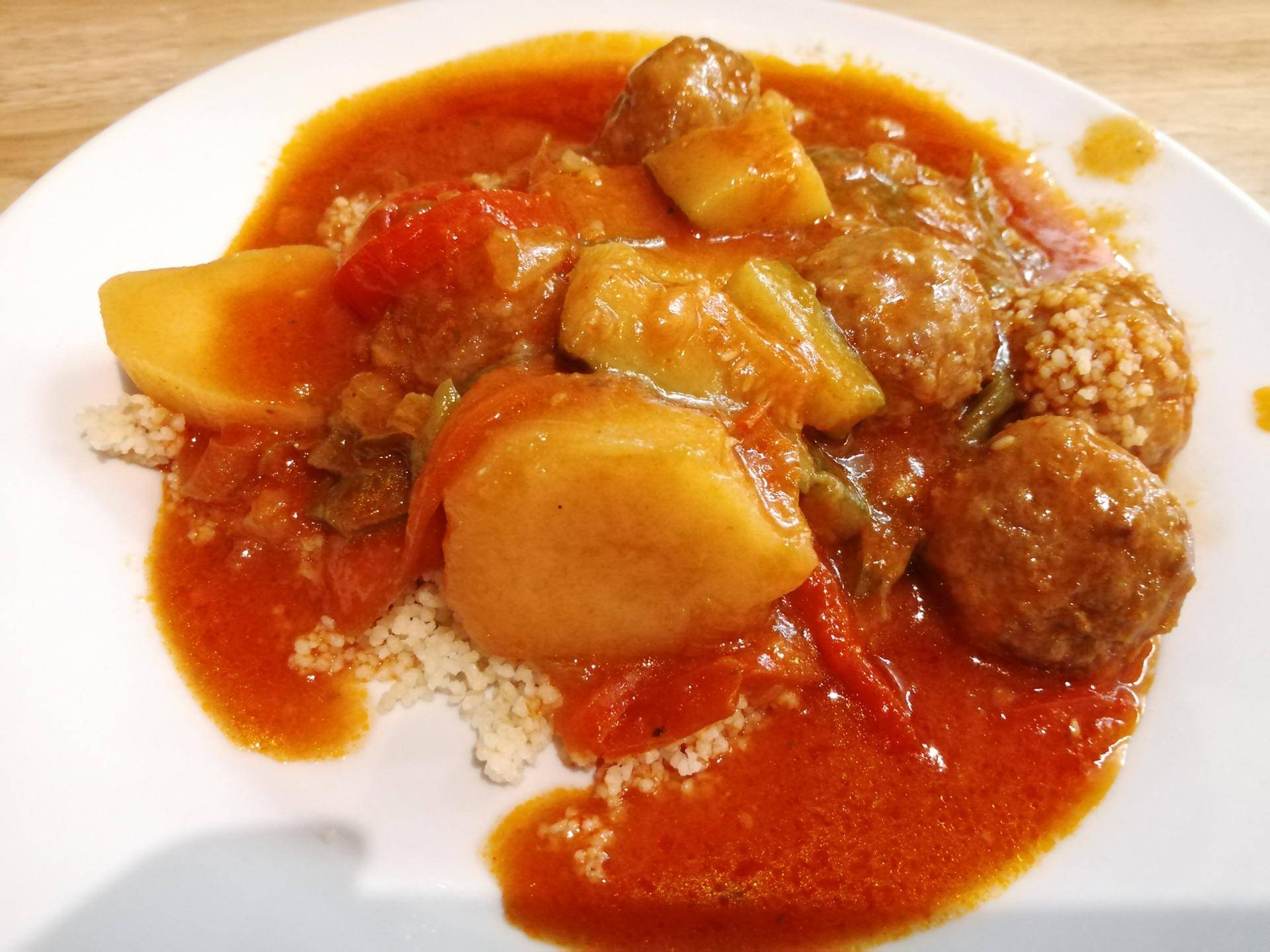 Tajine boulettes de boeuf et légumes - Recepten Cookeo | Moulinex