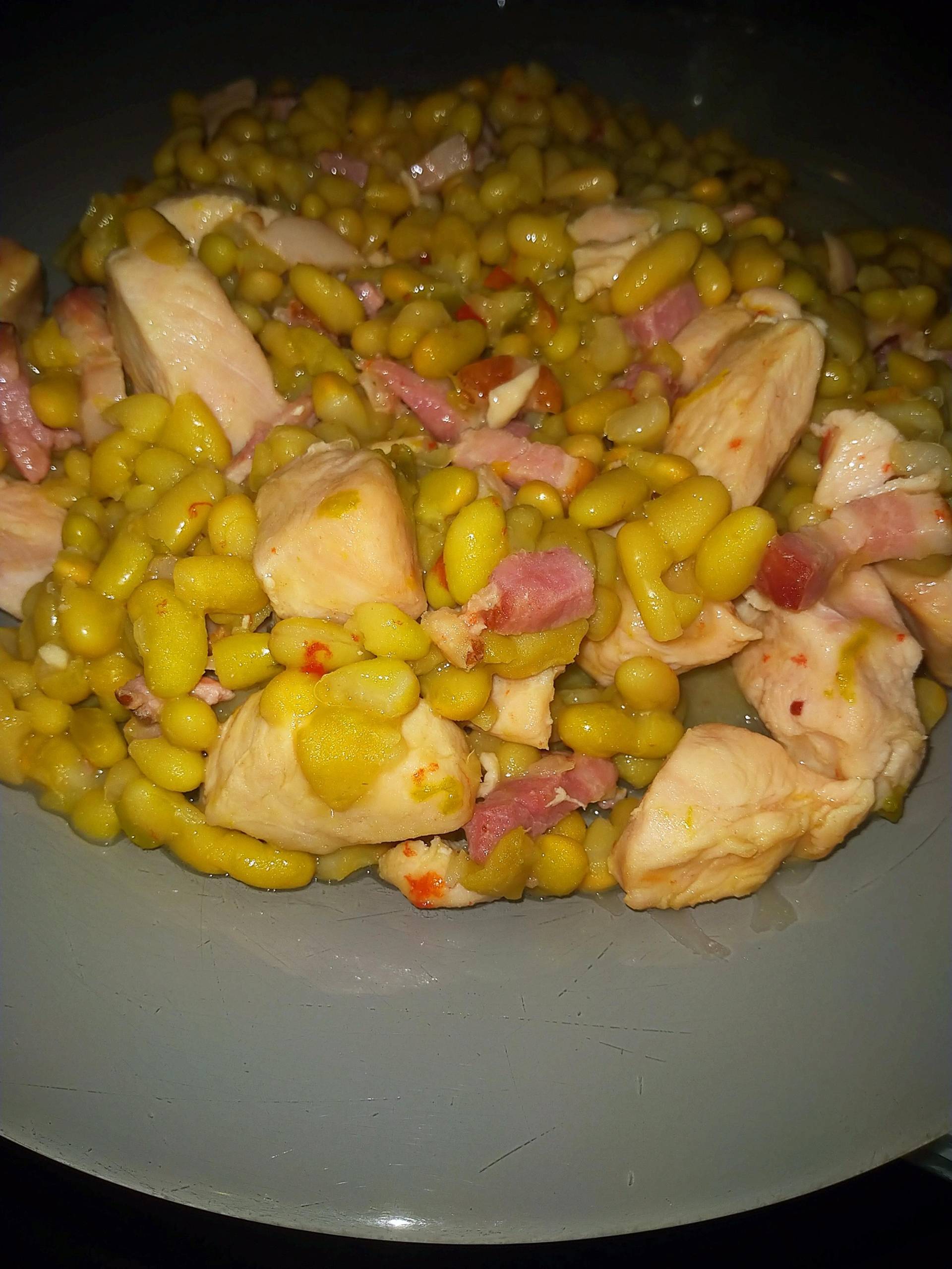 Flageolets poulet lardons - Recepten Cookeo | Moulinex