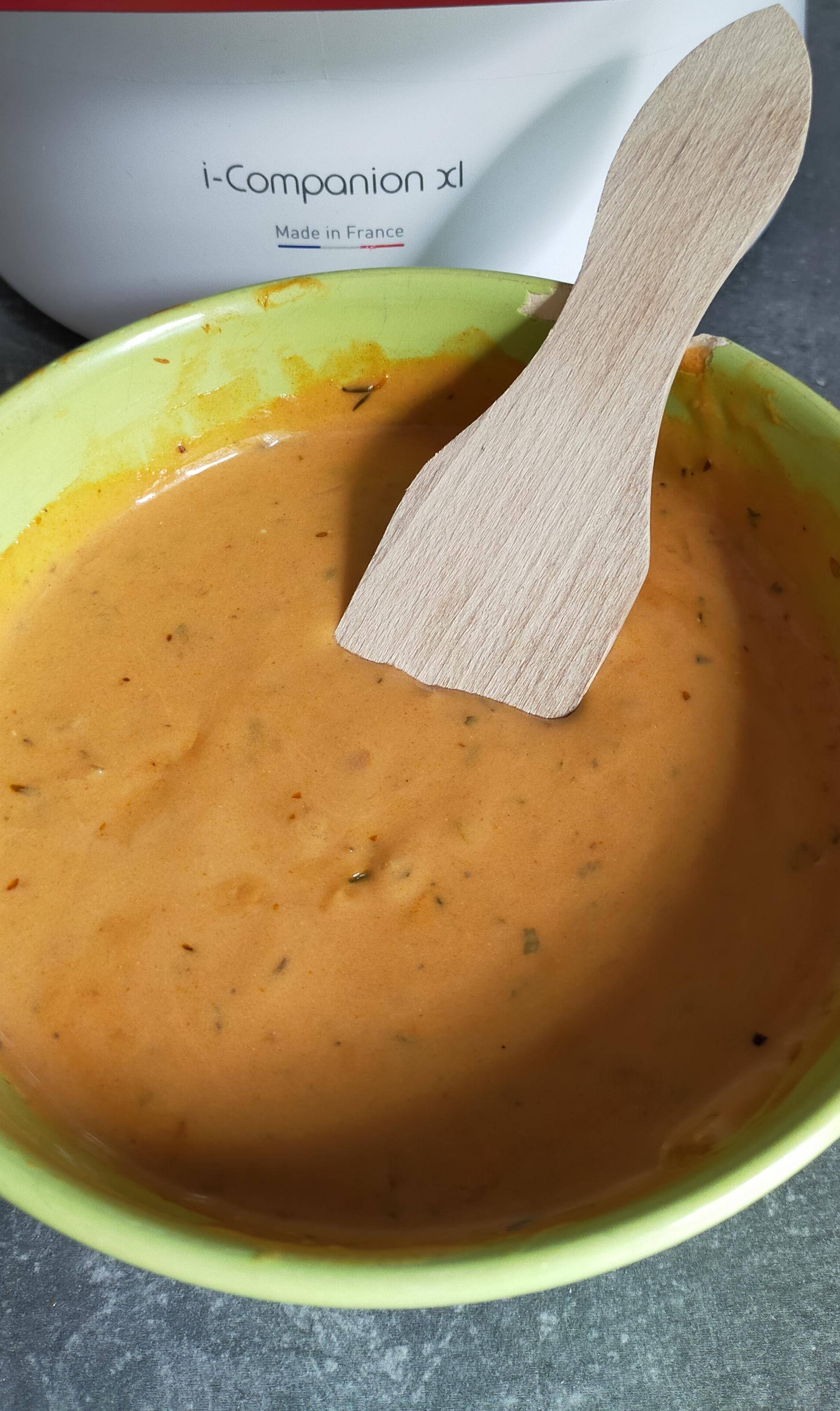 Sauce voronoff pour accompagner viande rouge - Recette Companion Connect XL | Moulinex