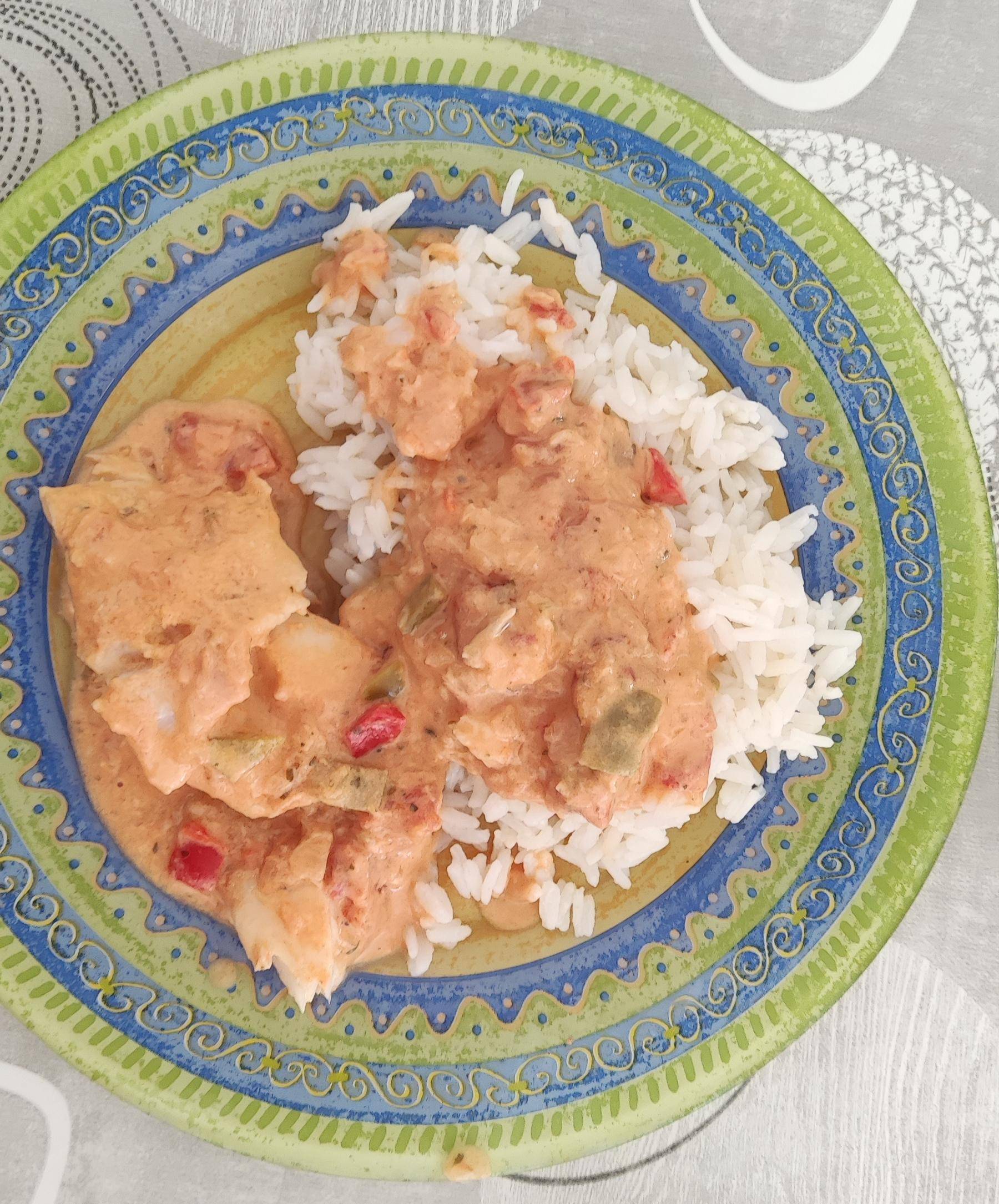 Dos de cabillaud au lait de coco et tomate - Recette Companion XL | Moulinex