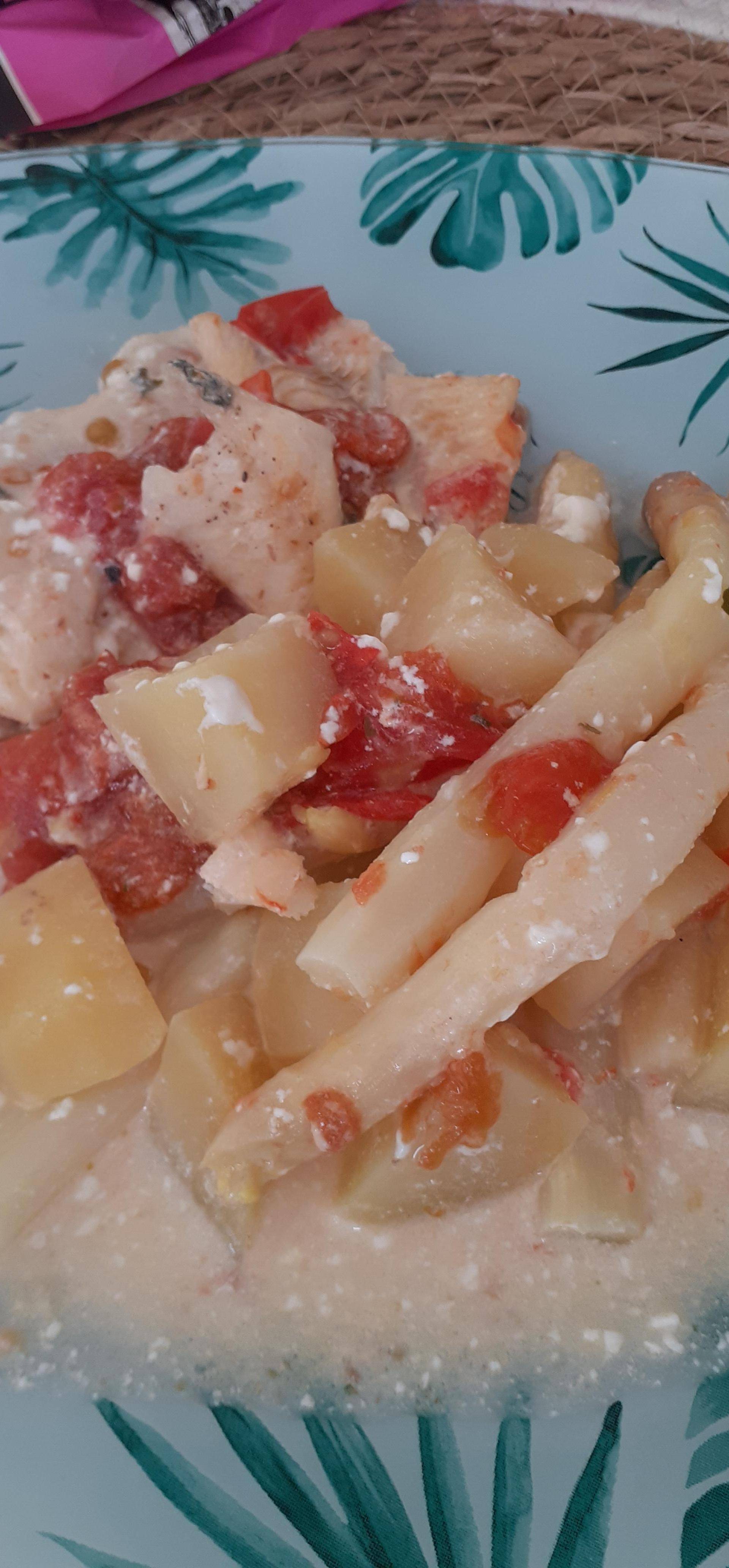 Poisson aux asperges pomme de terre - Recette Cookeo | Moulinex