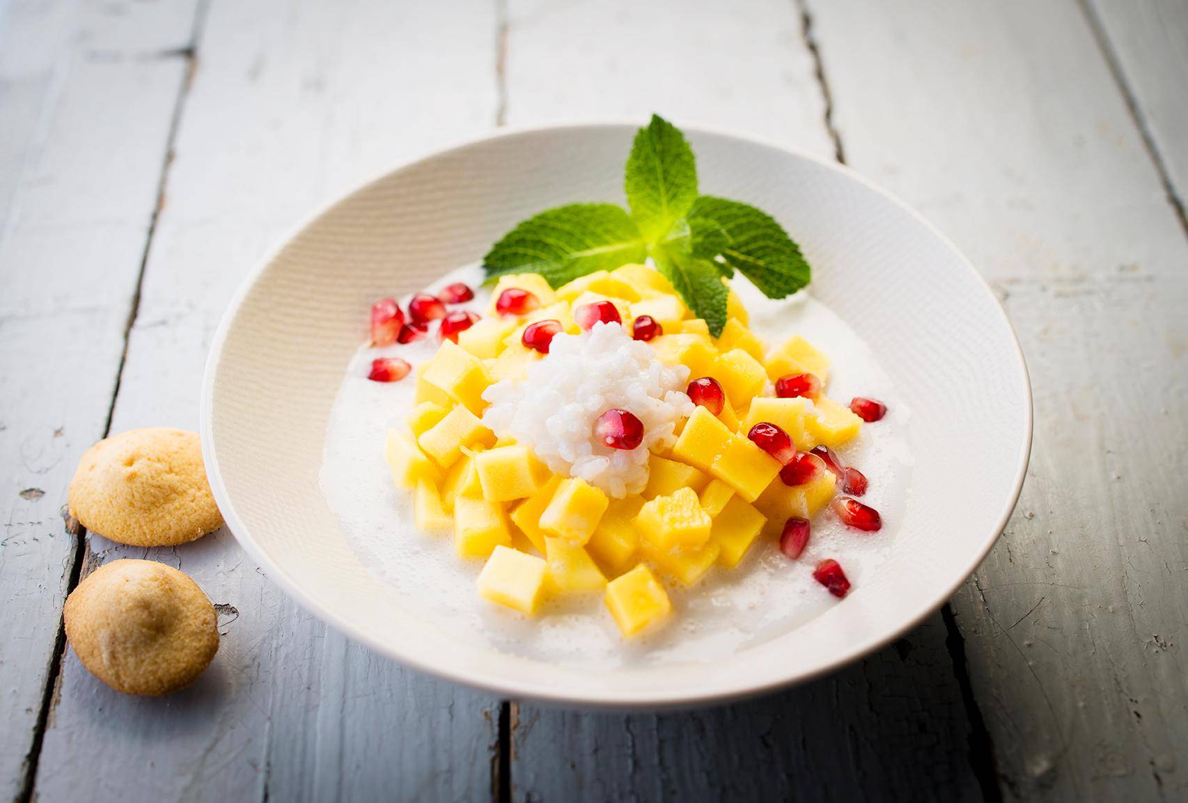 Mango sticky rice express - Recepten Cookeo | Moulinex