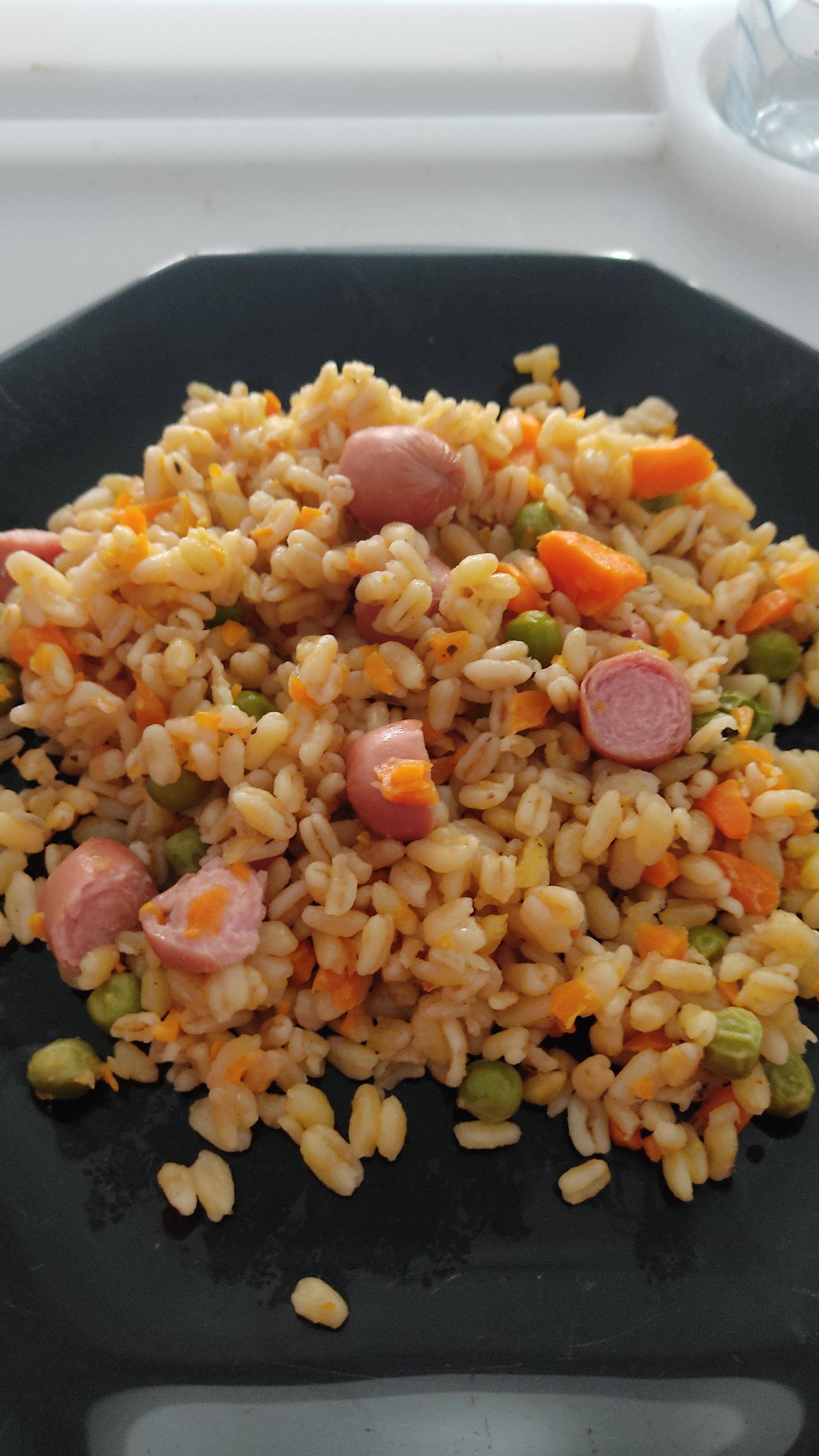 Ebly aux knackis et petits légumes - Recette Cookeo | Moulinex
