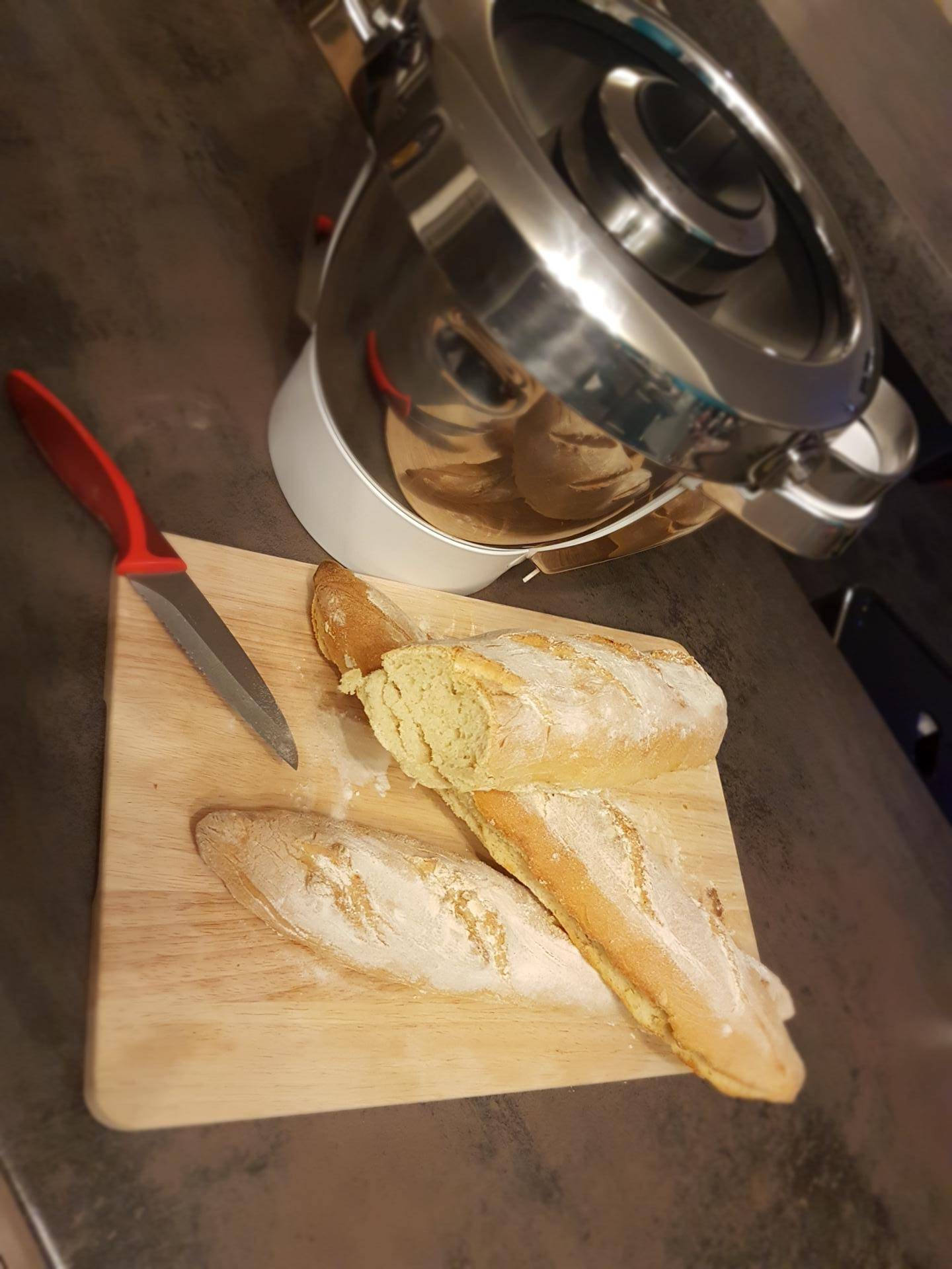 Baguette de pain au Companion - Recepten Companion Connect XL | Moulinex