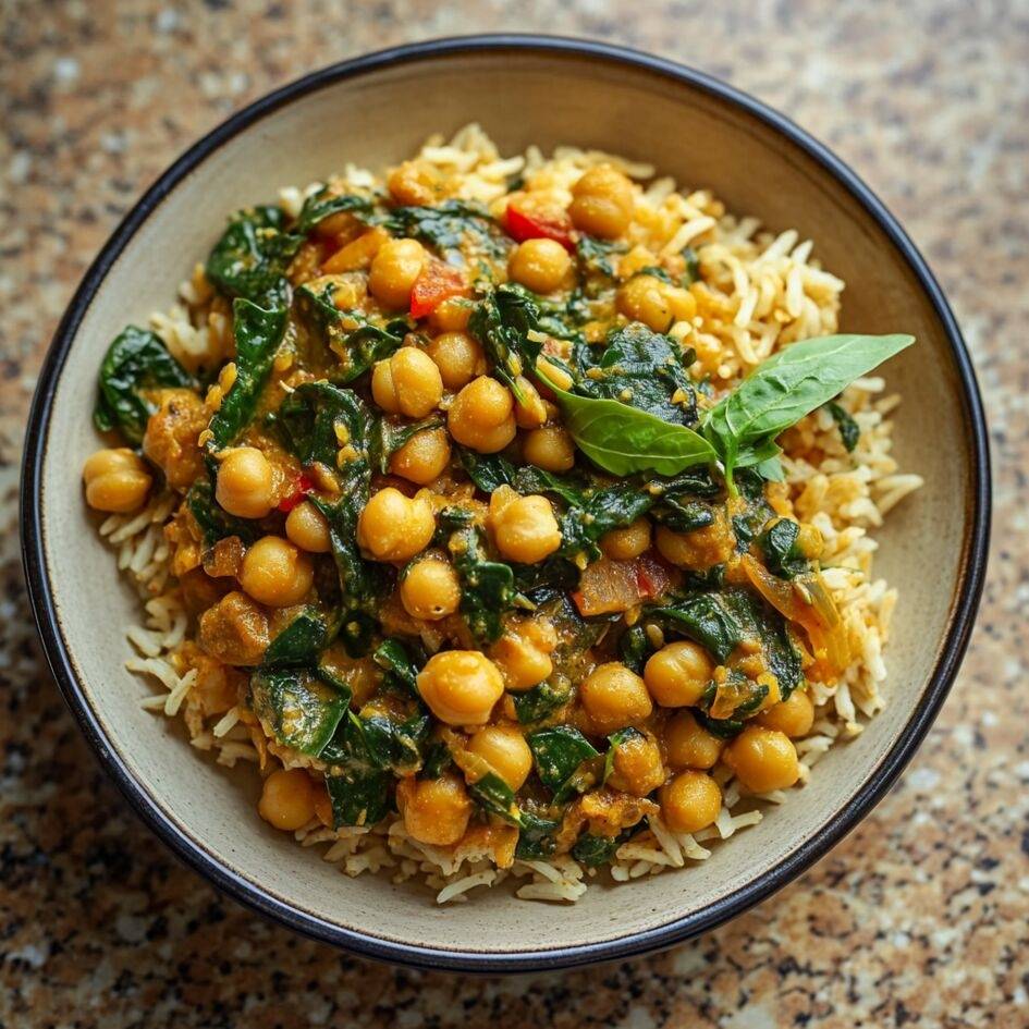 Curry de pois chiches épinards et riz - Recette Cookeo Infinity 17in1 | Moulinex