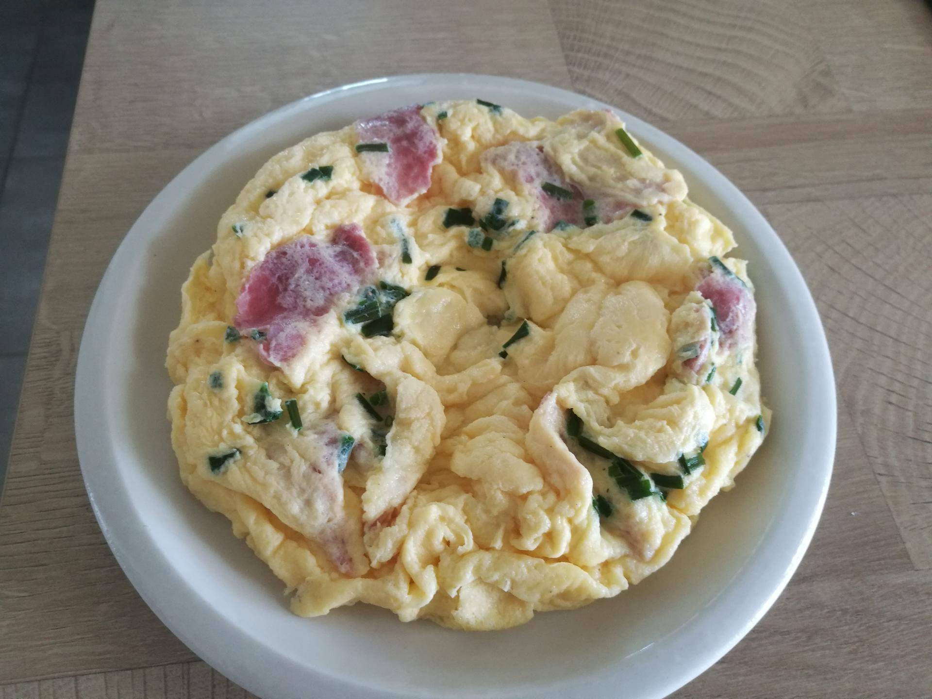 Omelette salée à la vapeur - Recepten Companion | Moulinex