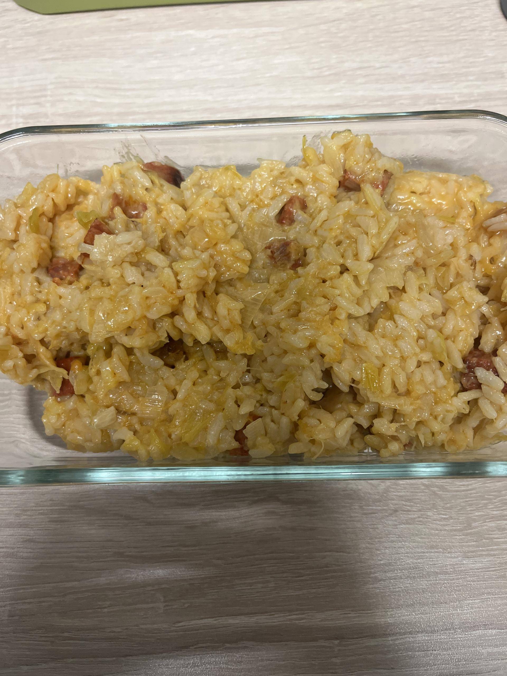 Risotto chorizo poireaux de Mégane.be - Recette Cookeo 9in1 | Moulinex