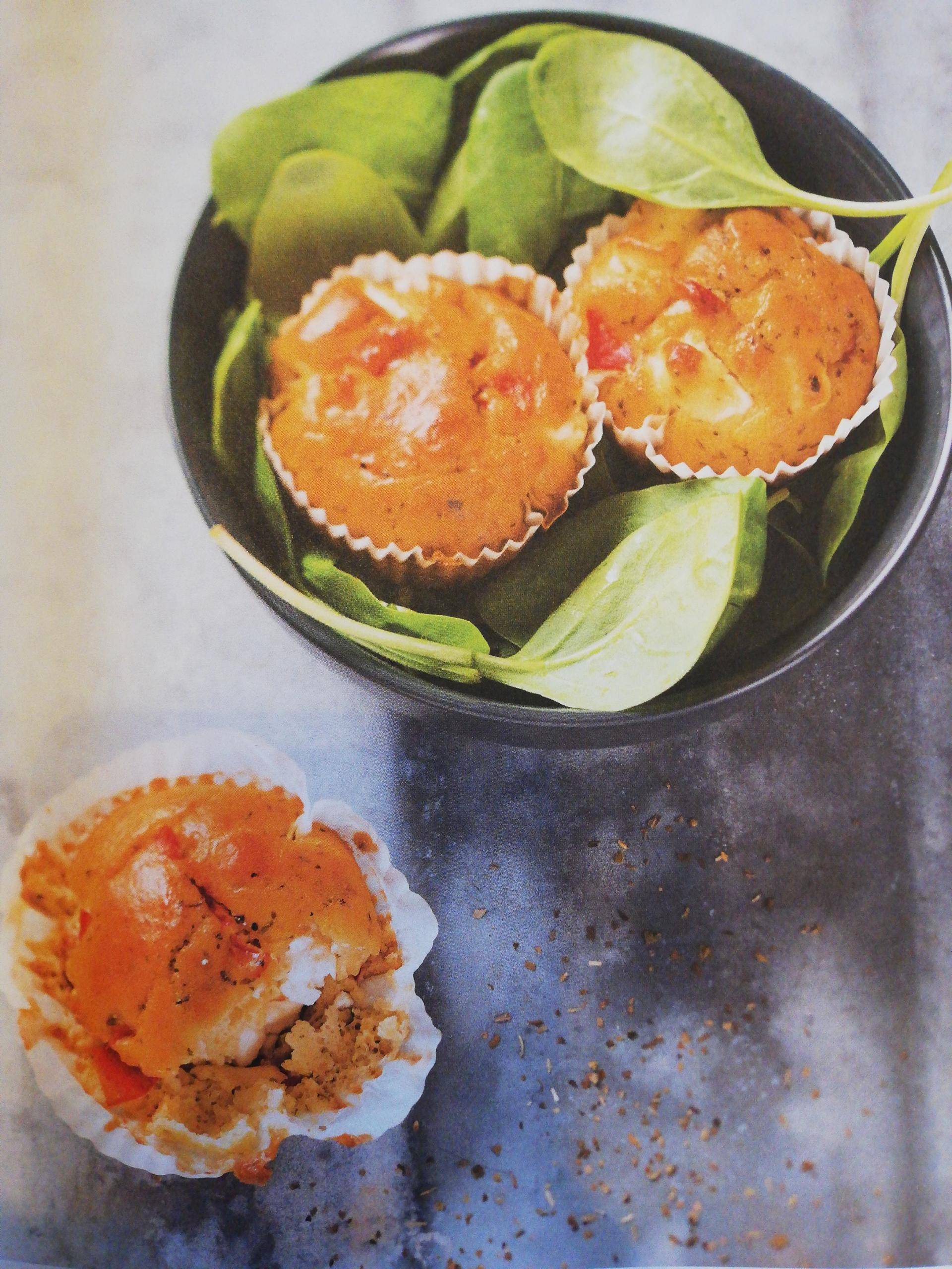 Muffin aux poivrons - Recette Companion Connect | Moulinex