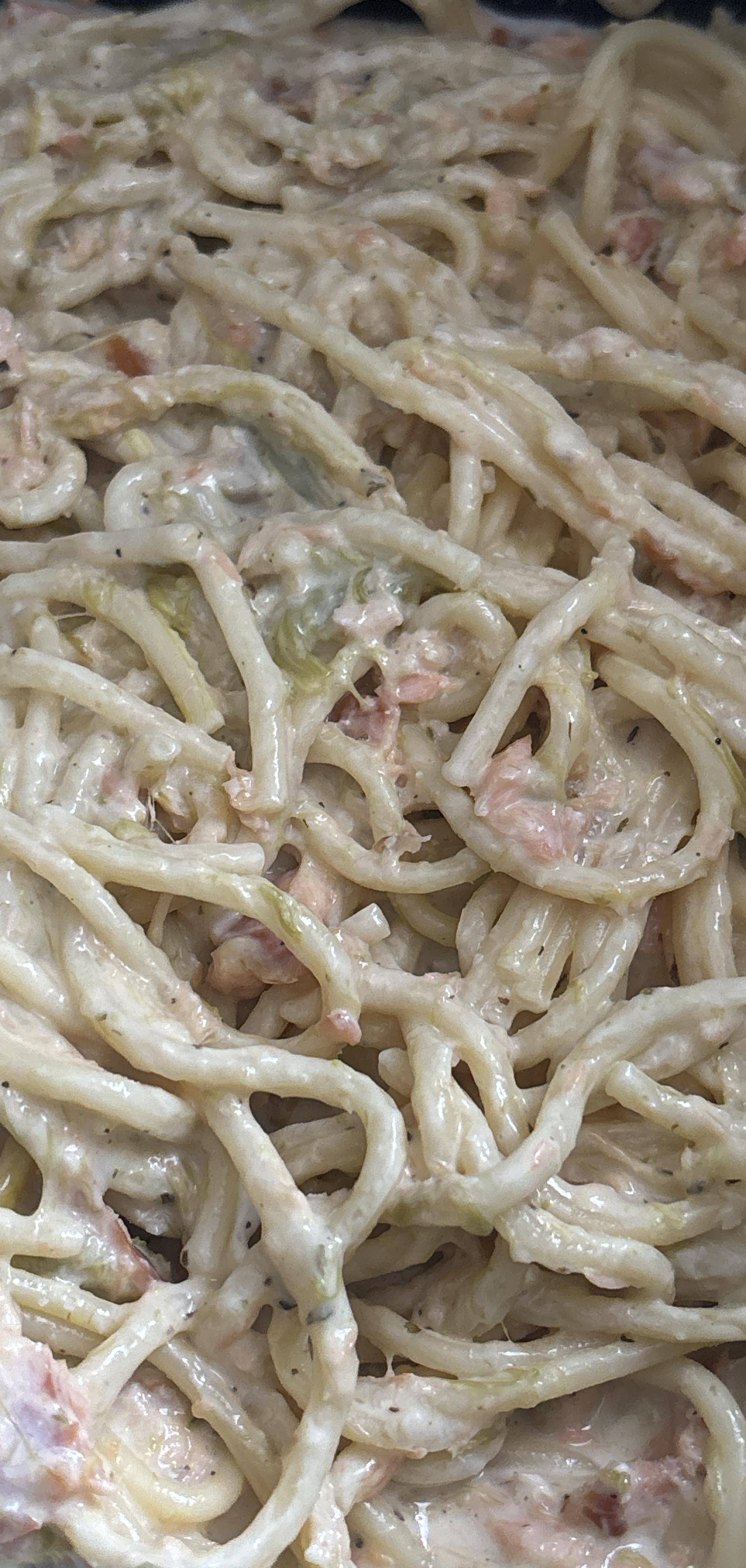 Spaghetti au saumon et asperges - Recette Cookeo V3 | Moulinex