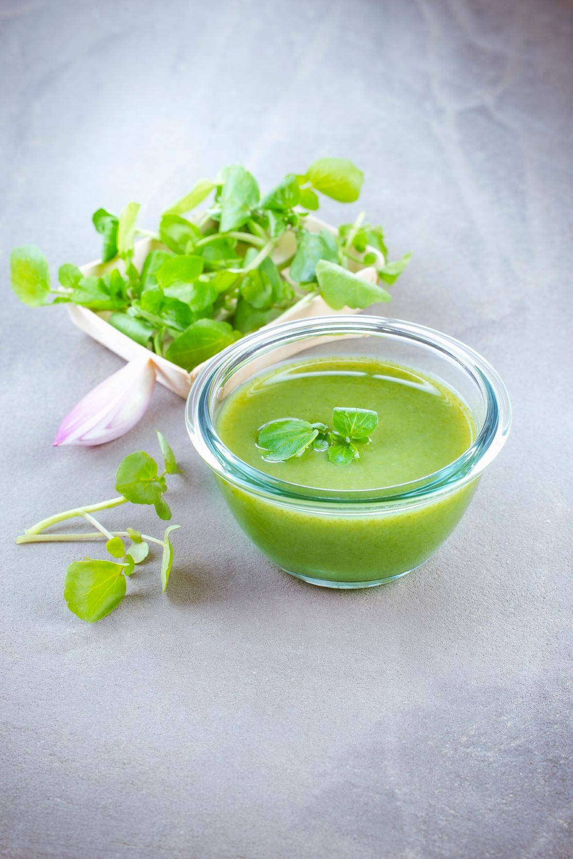 Velouté de cresson - Recette undefined | Moulinex