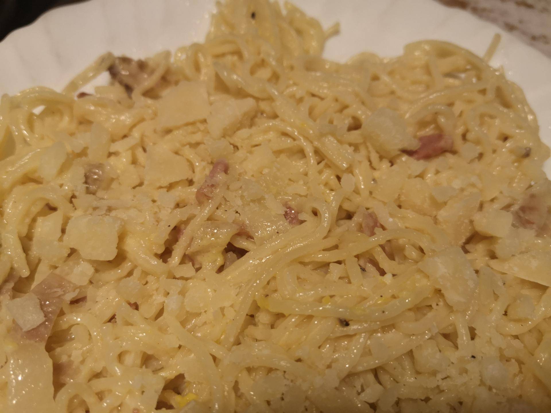 Spaghetti carbonara à l'italienne - Recepten Companion Connect XL | Moulinex