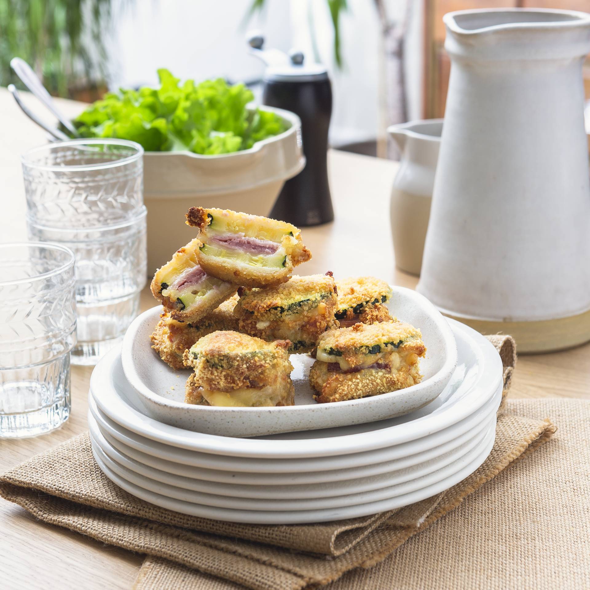 Mini courgette cordon bleu - Recepten Cookeo | Moulinex