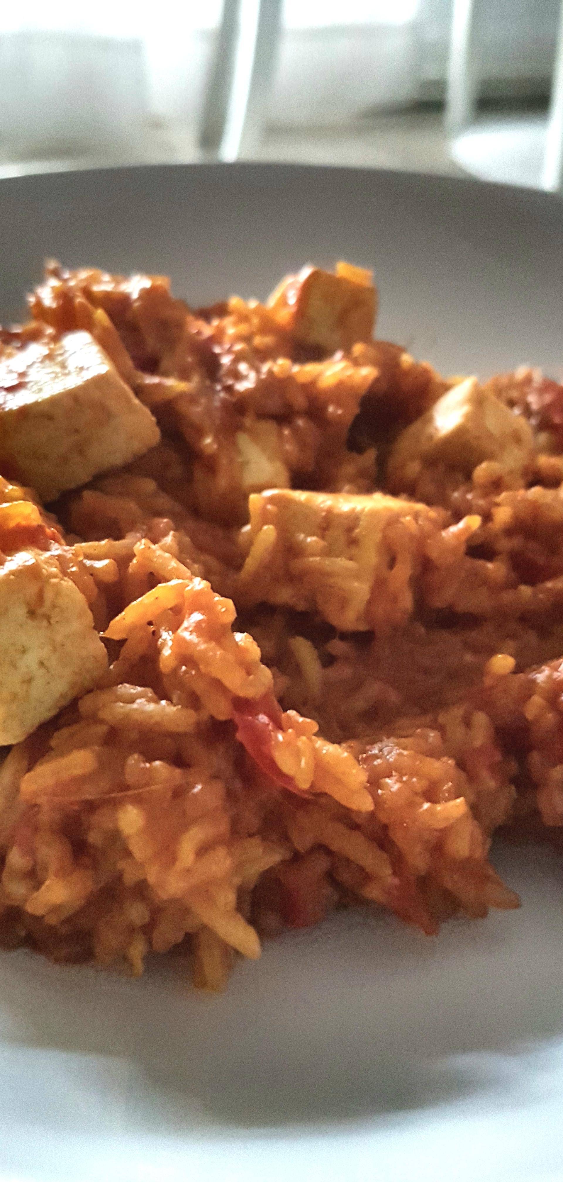 Riz au poivron et tofu - Recette Companion XL | Moulinex