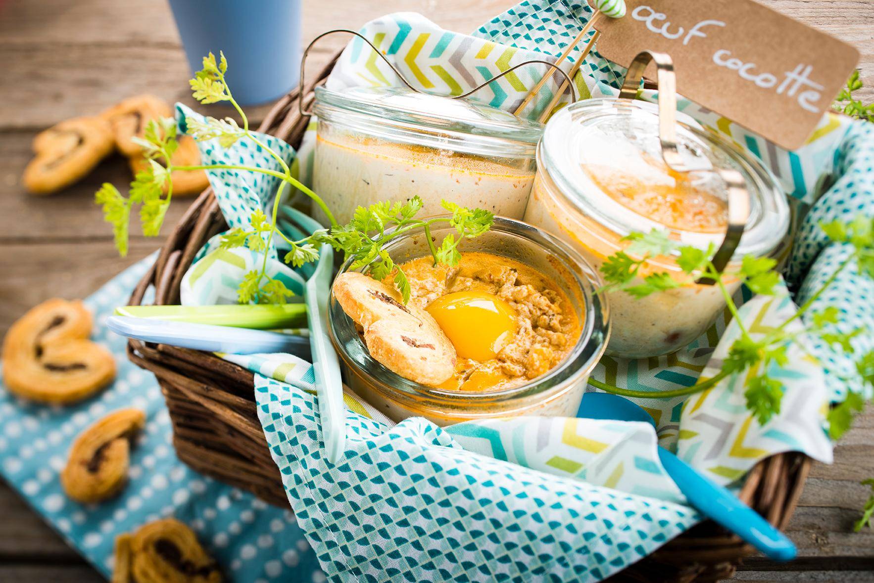 Ei 'en cocotte' tomaat mozza - Recepten Cookeo | Moulinex