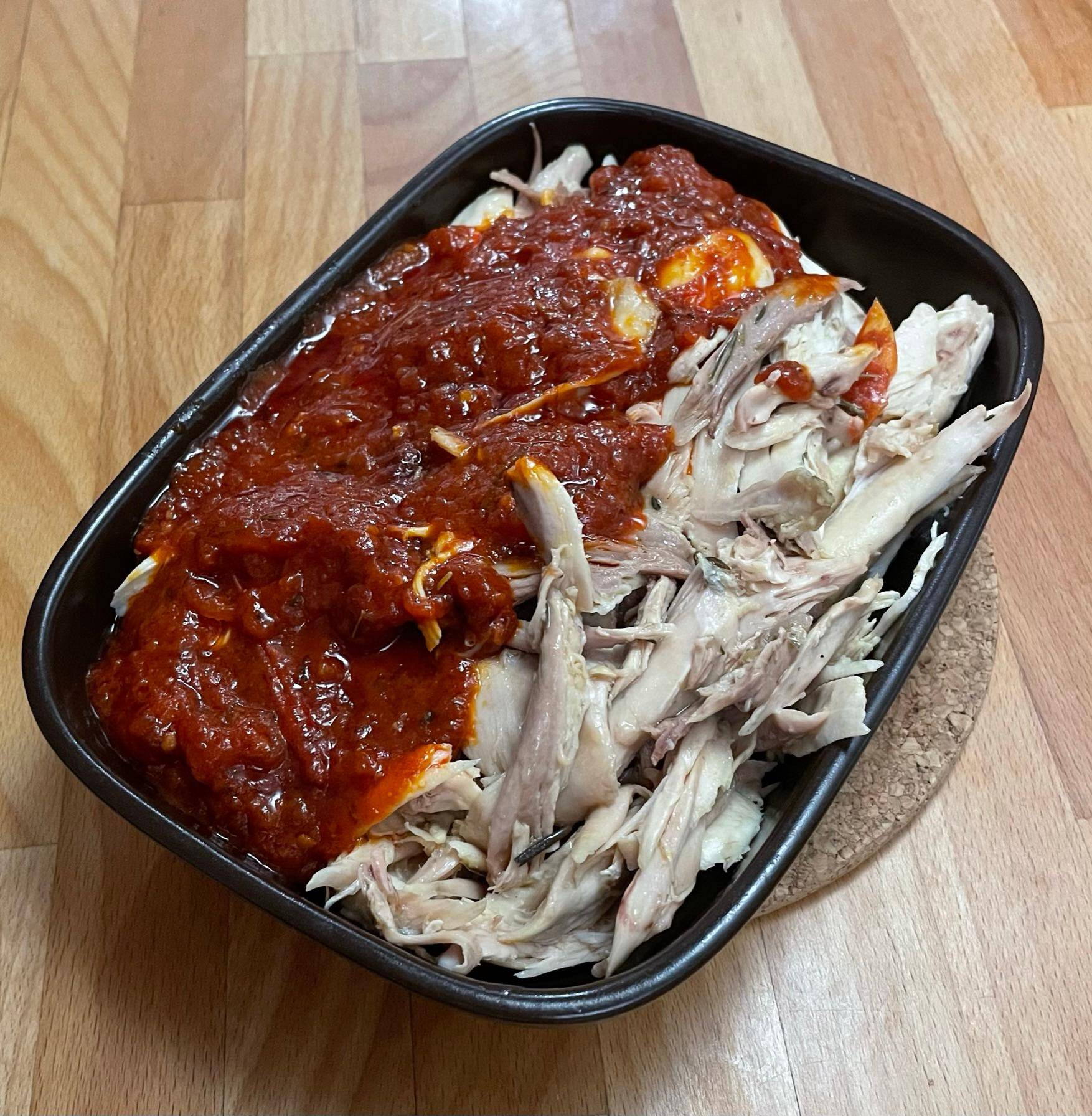 Poulet sauce tomate aux herbes (léger) - Recepten Cookeo | Moulinex