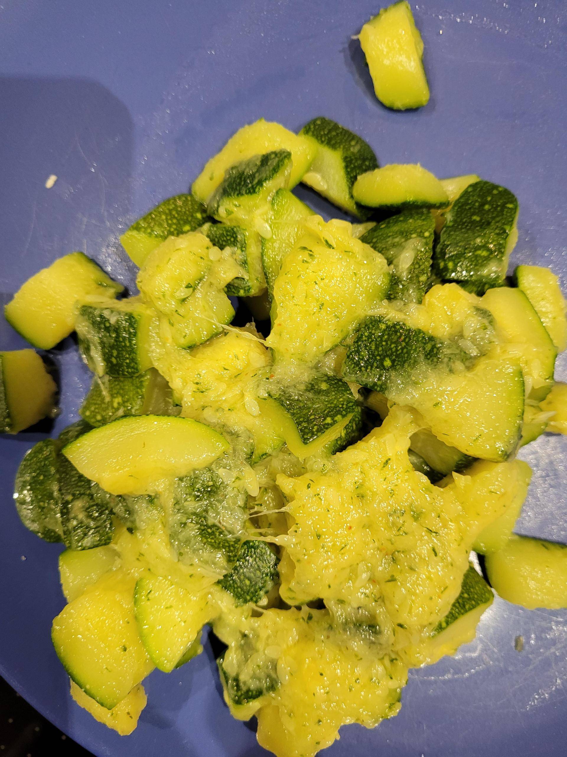 Courgettes piment et fleur de sel - Recette Companion Connect | Moulinex