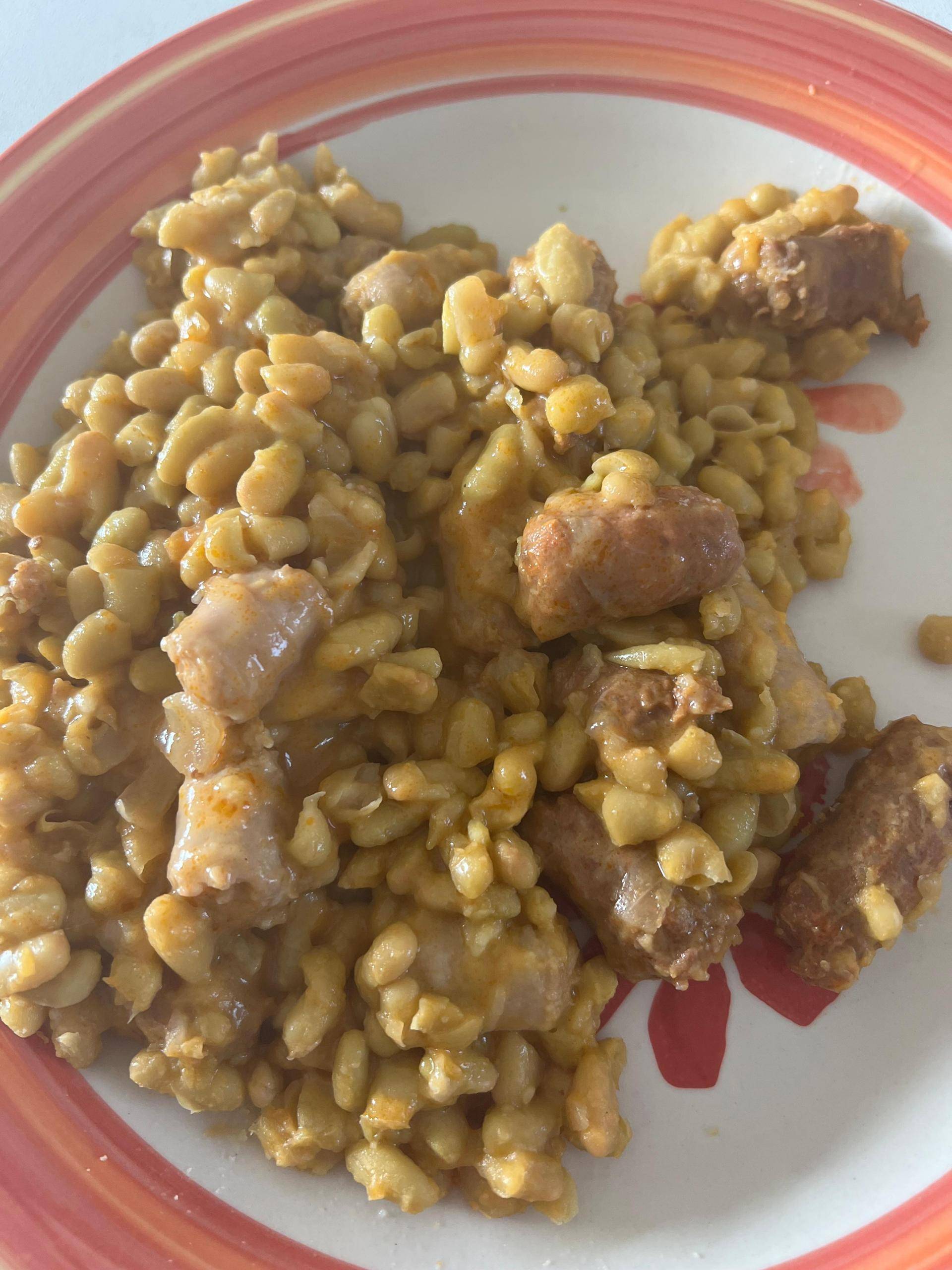 Flageolet vert saucisse merguez - Recepten Cookeo | Moulinex