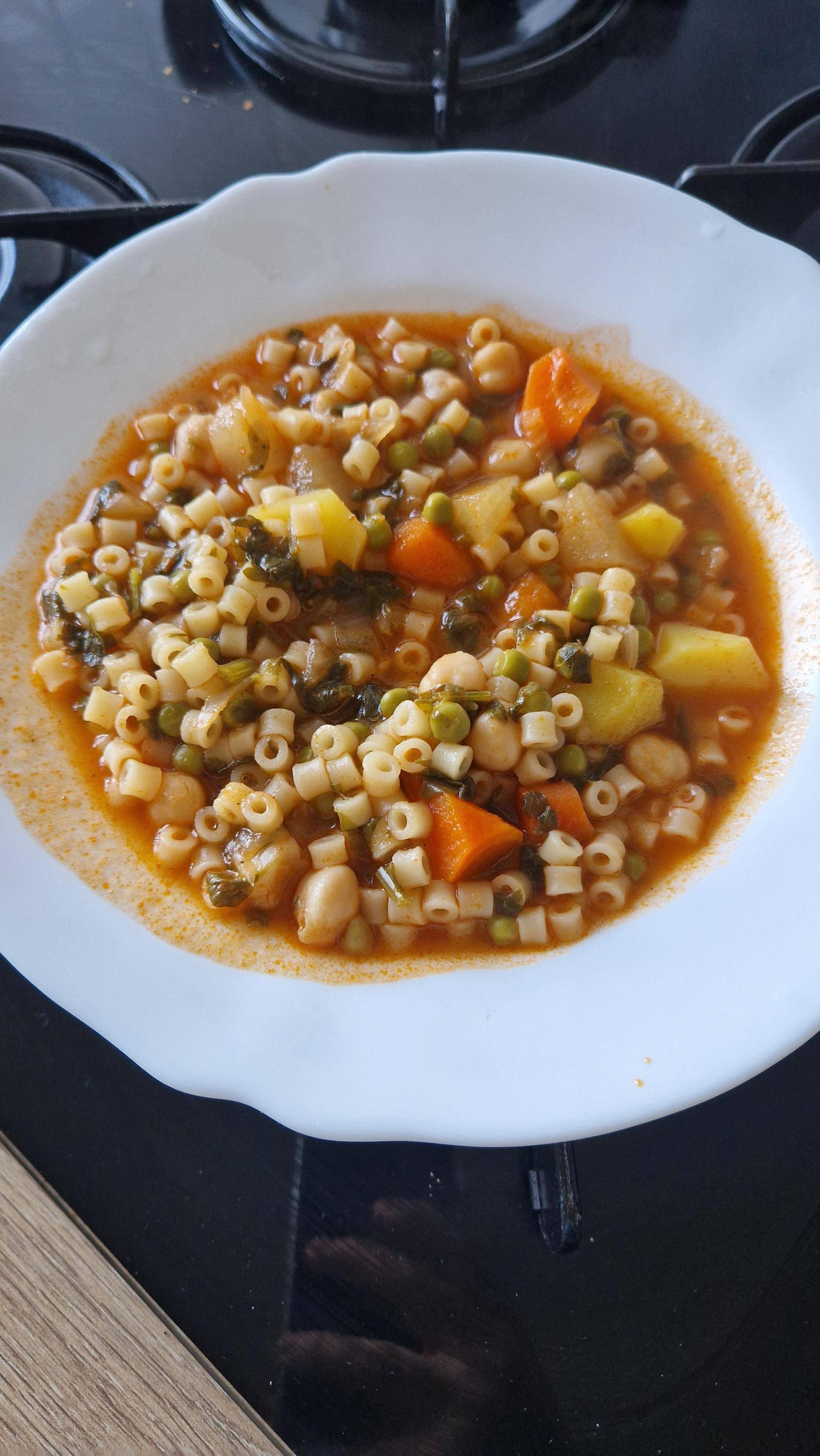 Pâte tunisienne façon minestrone - Recepten Cookeo | Moulinex