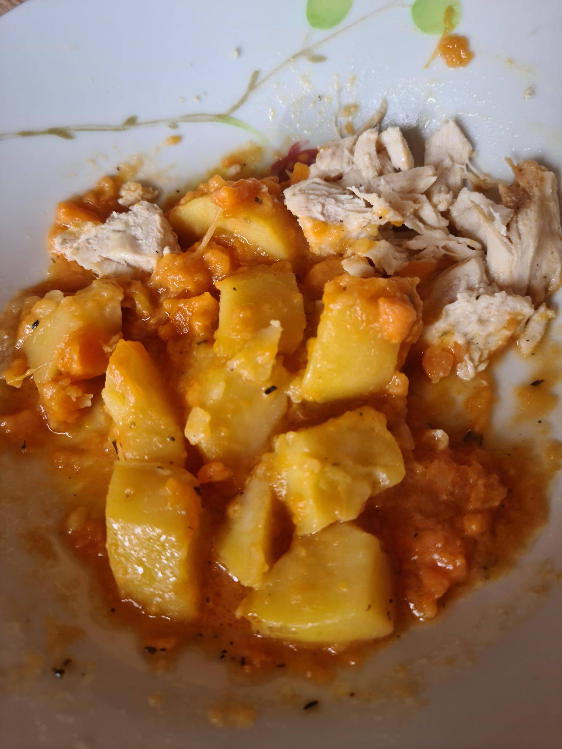 Poulet rôti, patate douce et pdt - Recepten Cookeo | Moulinex