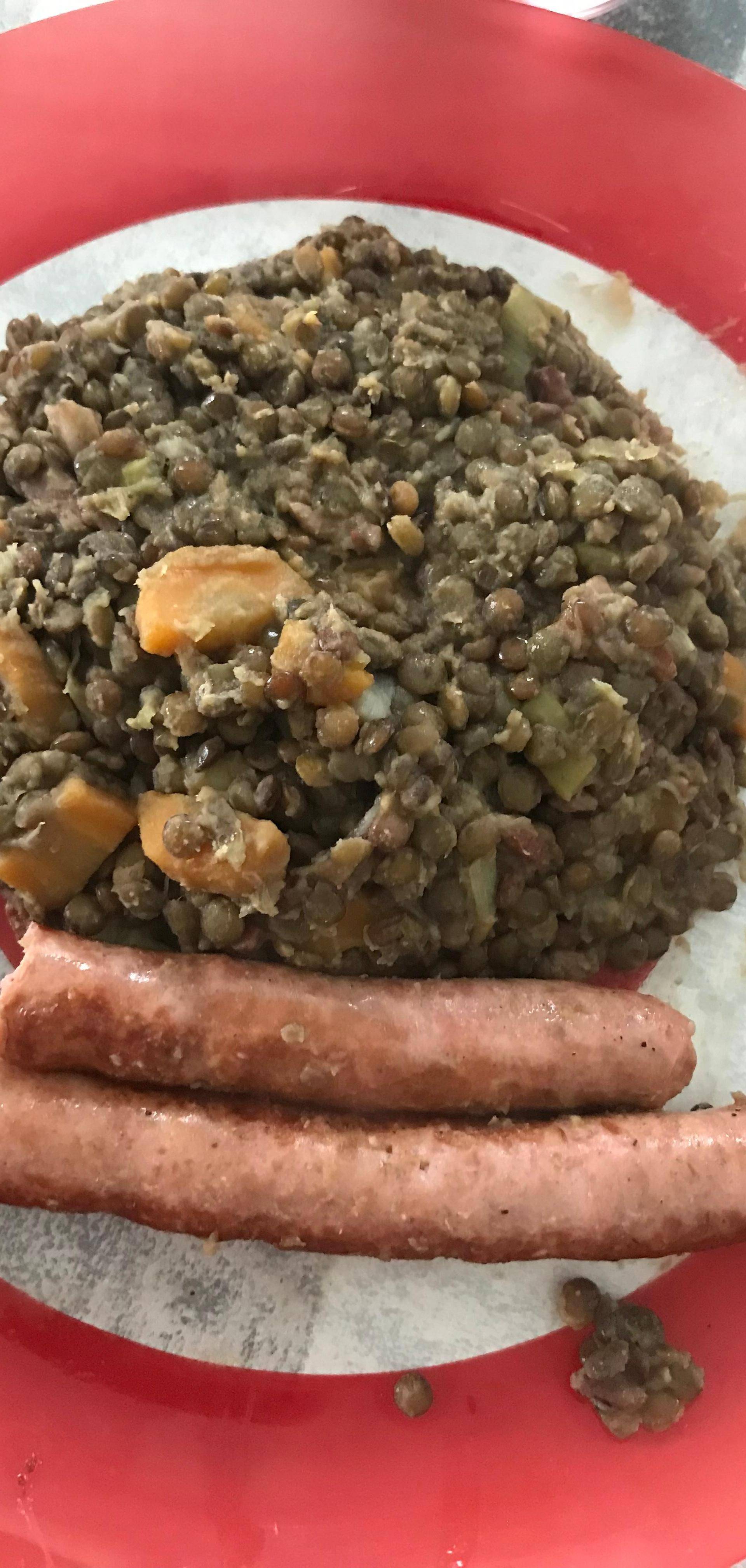 Lentilles aux lardons - Recette Cookeo V3 | Moulinex