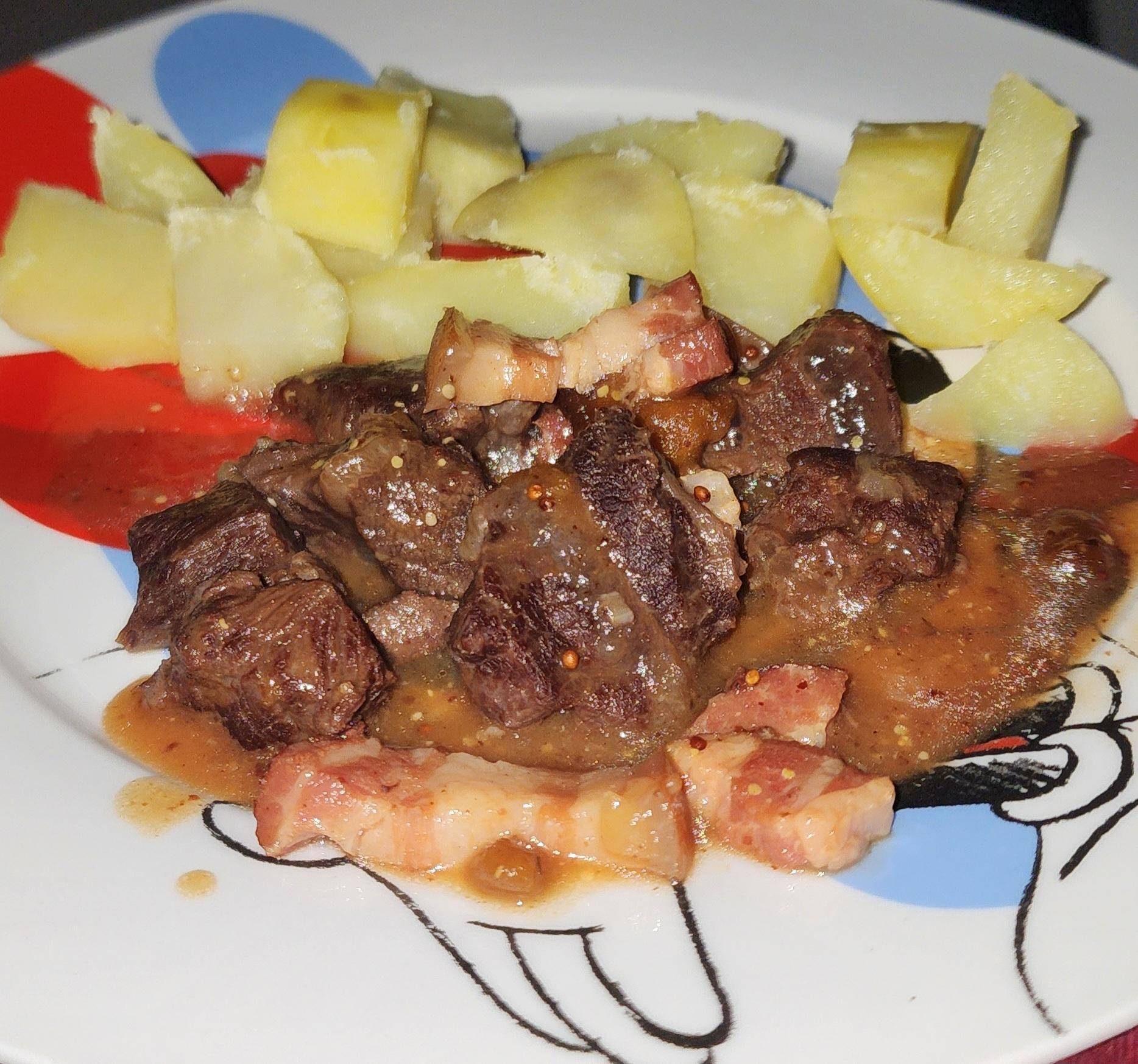 Carbonnade joue de boeuf pomme de terre - Recepten Cookeo | Moulinex