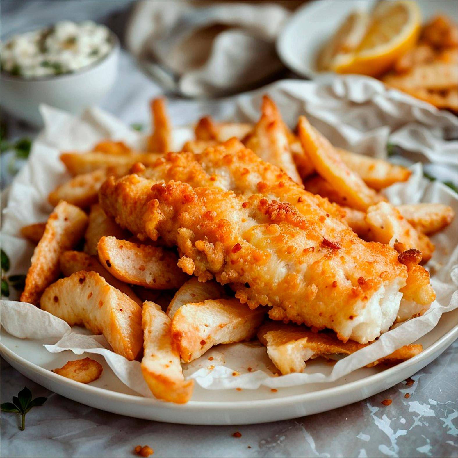 Fish & chips - Recepten Easy Fry Compact | Moulinex
