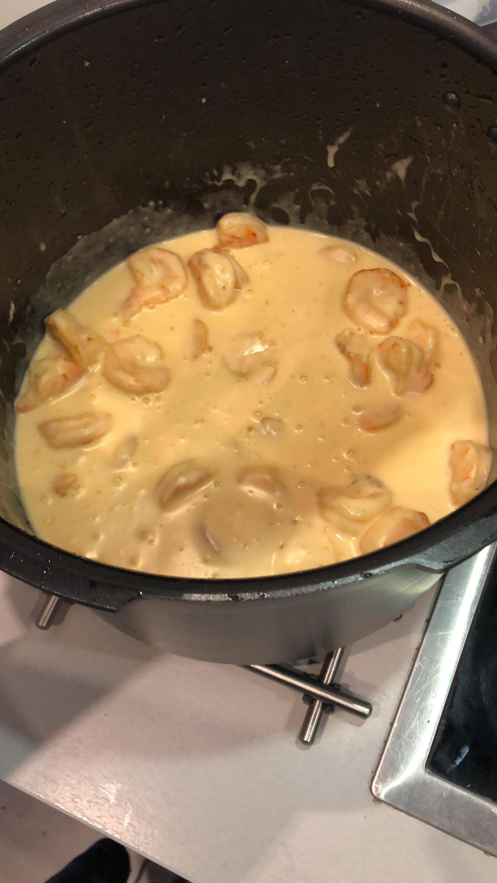Scampis à la crème - Recette Cookeo | Moulinex