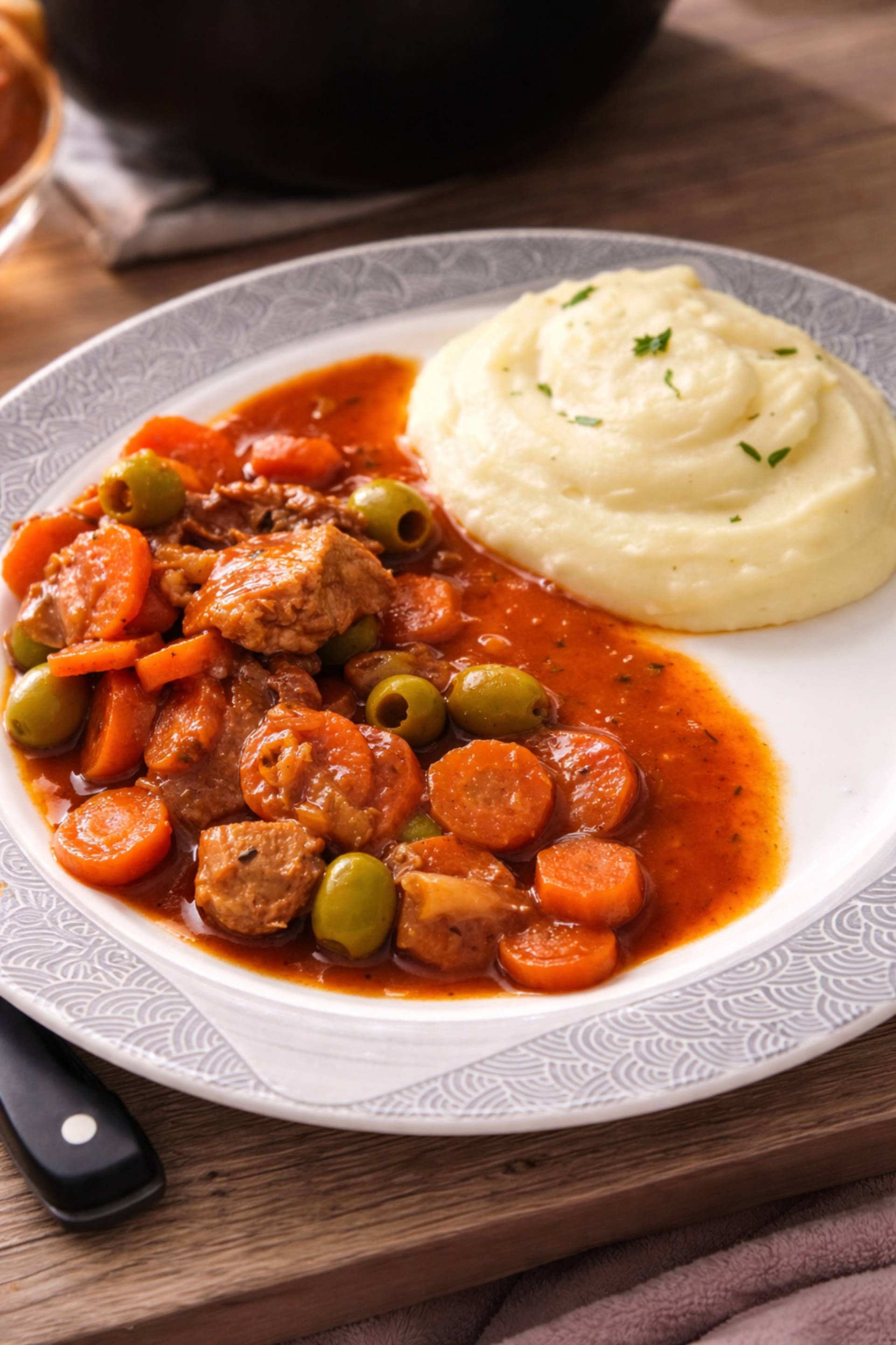 Sauté de veau aux olives de Jacy - Recette Cookeo Infinity Autostir | Moulinex