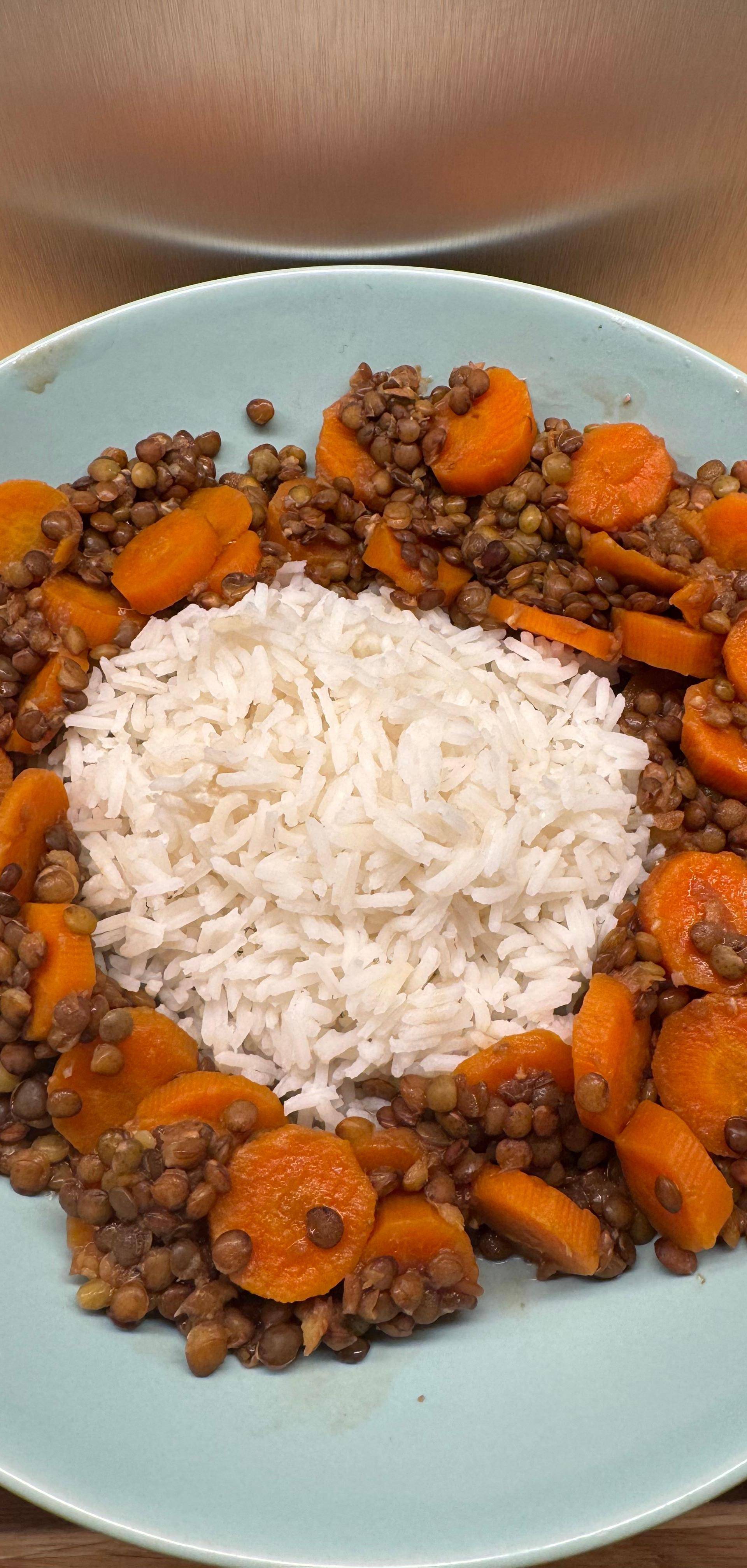 Lentilles carottes - Recette Cookeo V3 | Moulinex