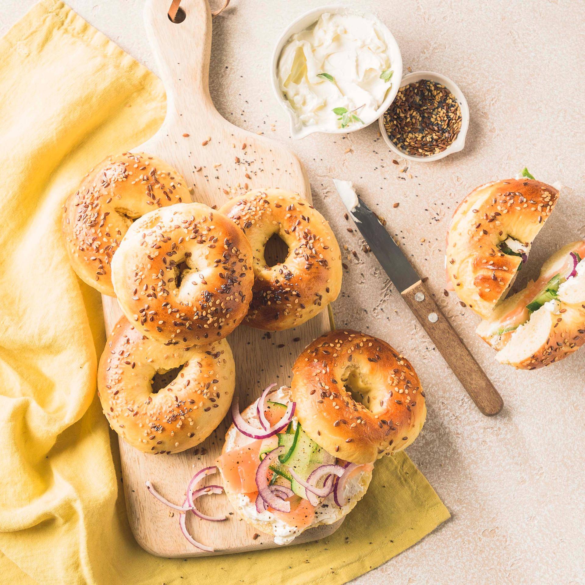 Bagels - Recette Companion | Moulinex