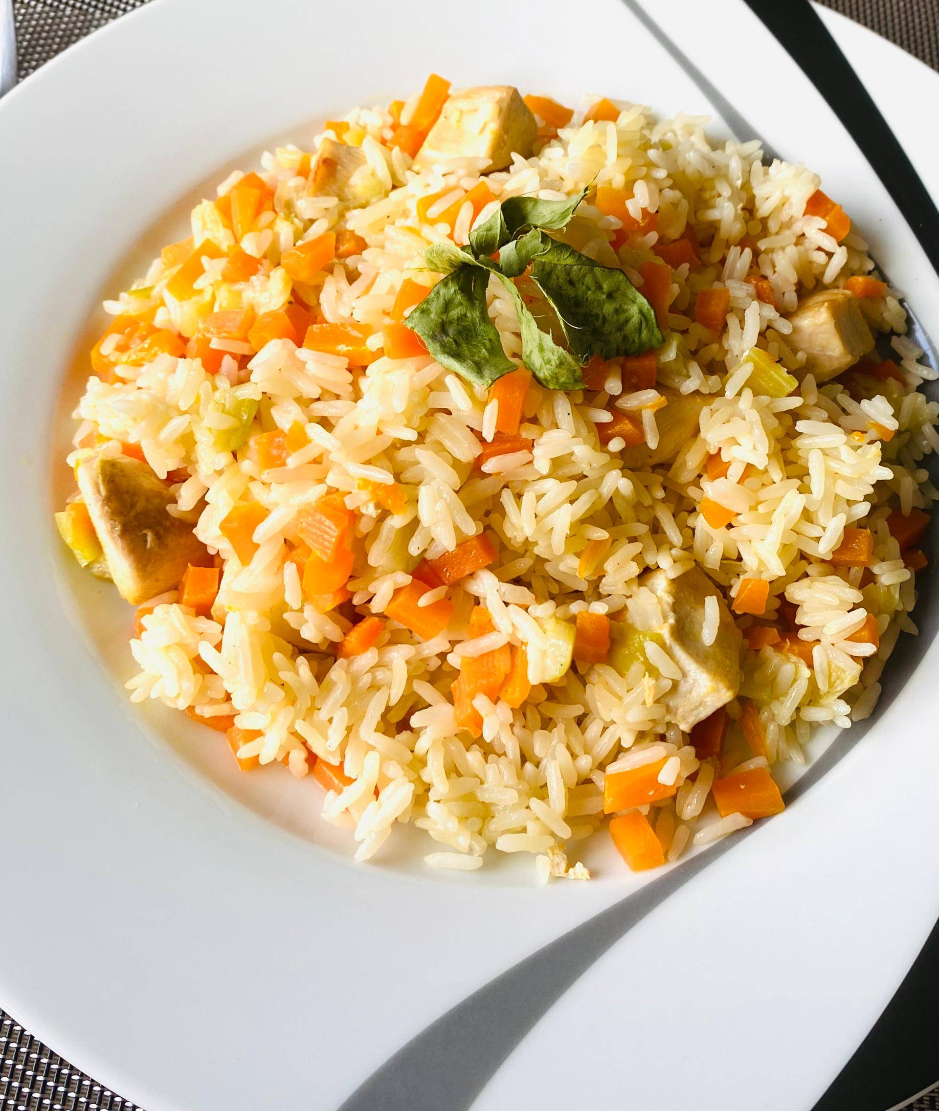 Poulet, riz et ses petits légumes - Recepten Cookeo | Moulinex